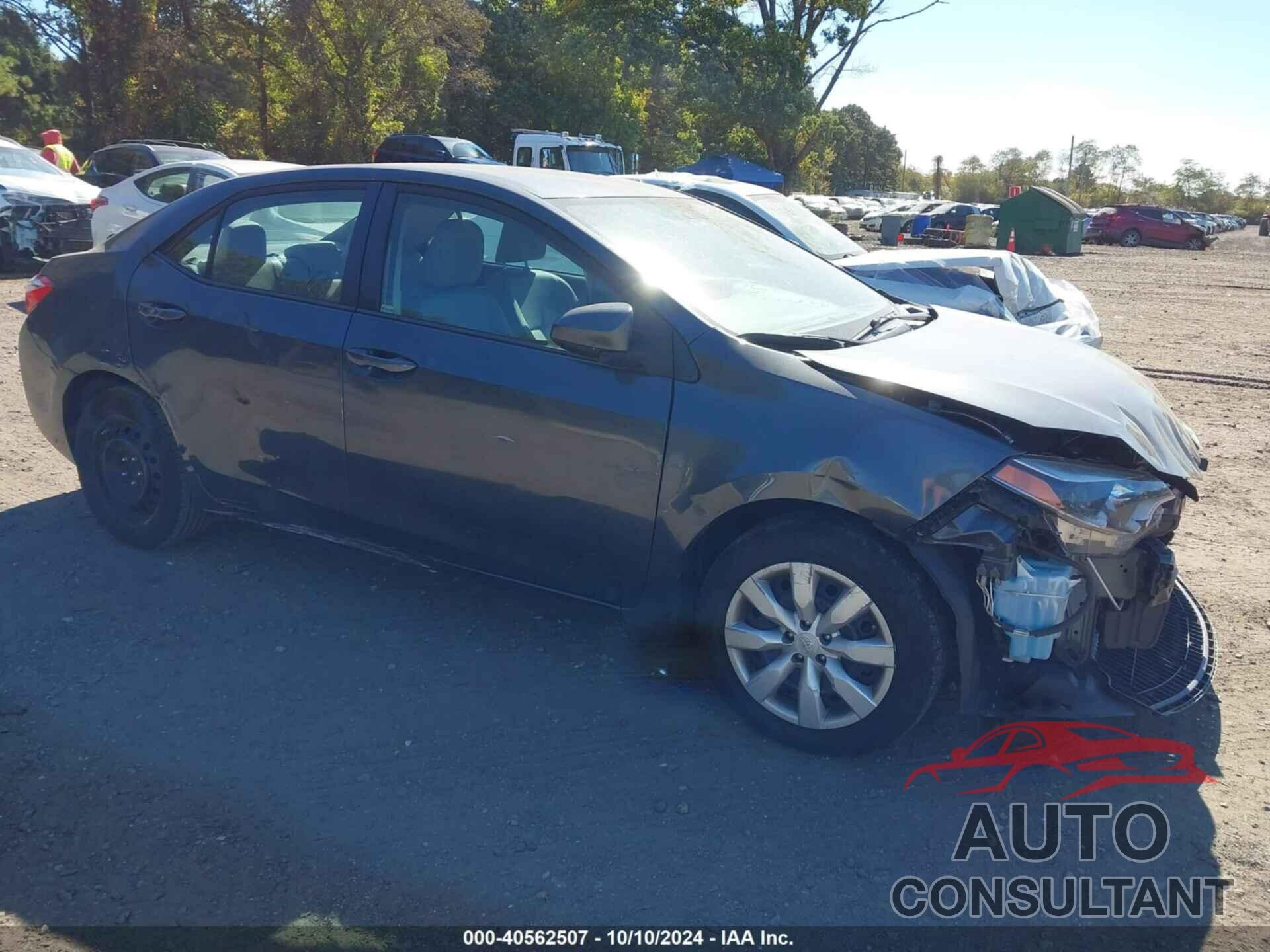 TOYOTA COROLLA 2016 - 5YFBURHE2GP522162