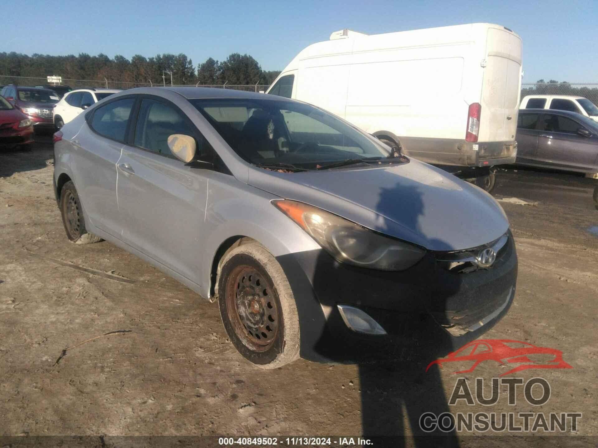 HYUNDAI ELANTRA 2011 - 5NPDH4AE0BH047966