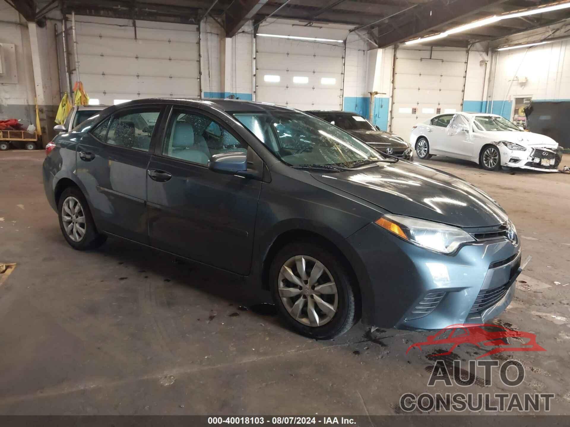 TOYOTA COROLLA 2016 - 2T1BURHE3GC501532