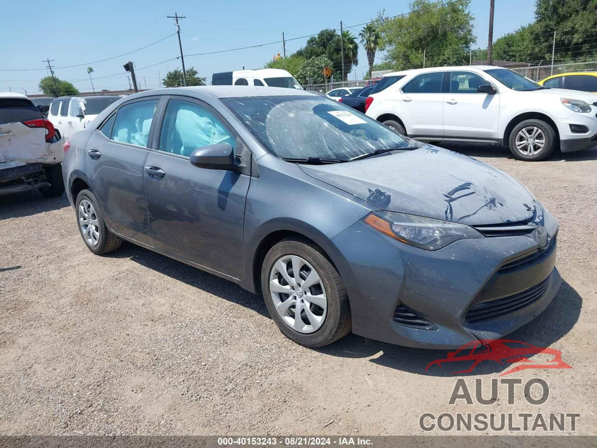 TOYOTA COROLLA 2018 - 5YFBURHE6JP794012