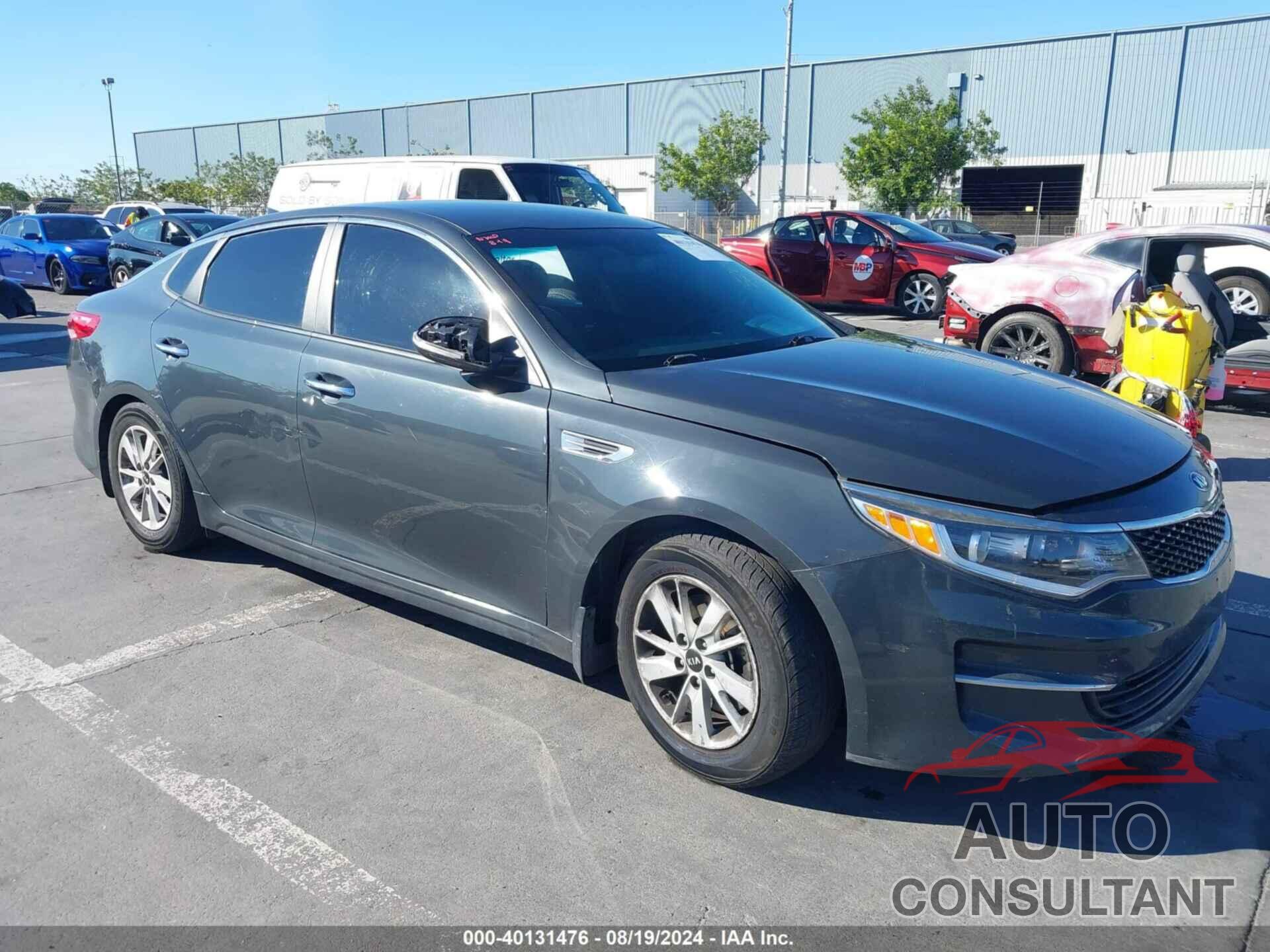 KIA OPTIMA 2016 - KNAGT4L30G5079716