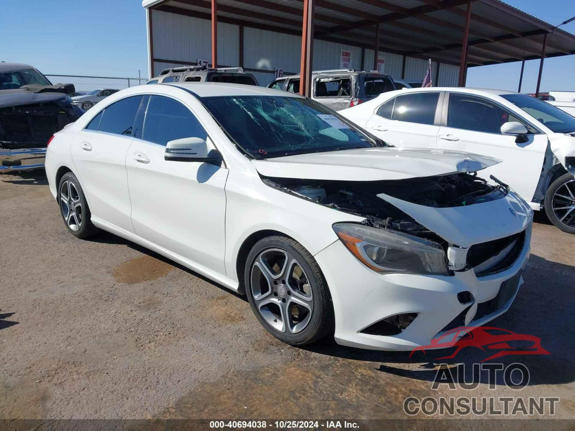 MERCEDES-BENZ CLA 250 2014 - WDDSJ4EB3EN096391