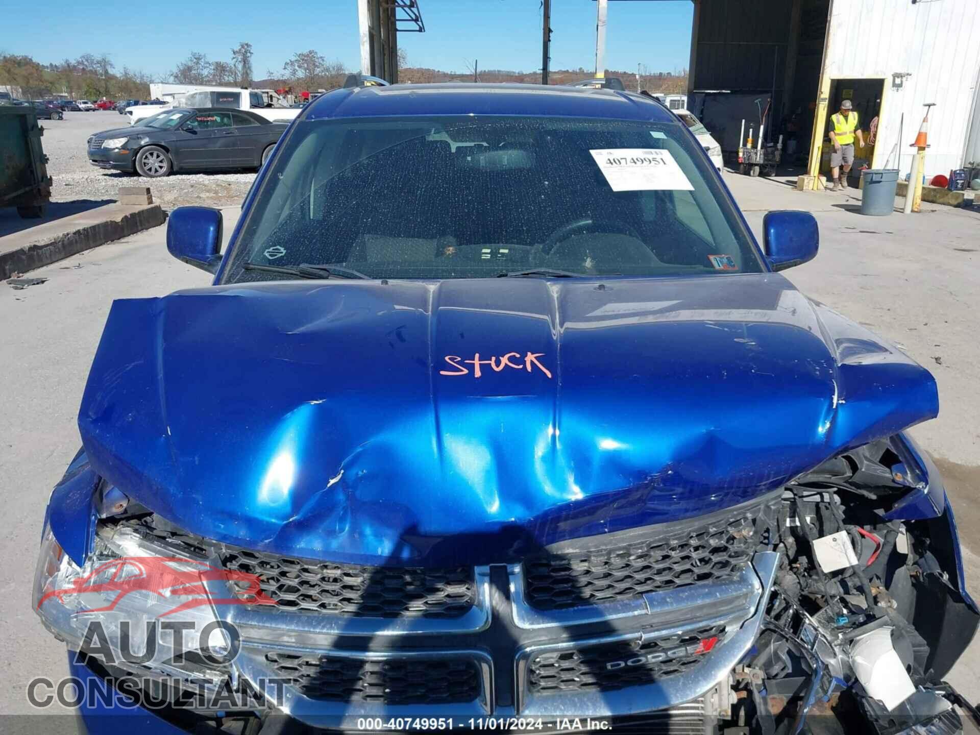DODGE JOURNEY 2012 - 3C4PDDDG8CT266679