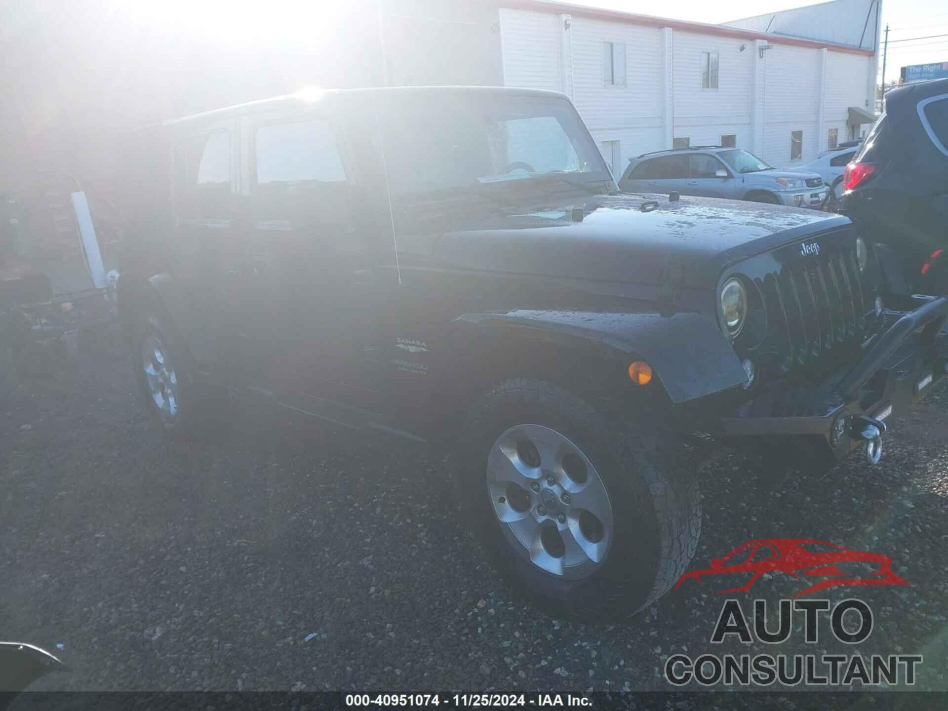 JEEP WRANGLER UNLIMITED 2014 - 1C4BJWEG3EL124350