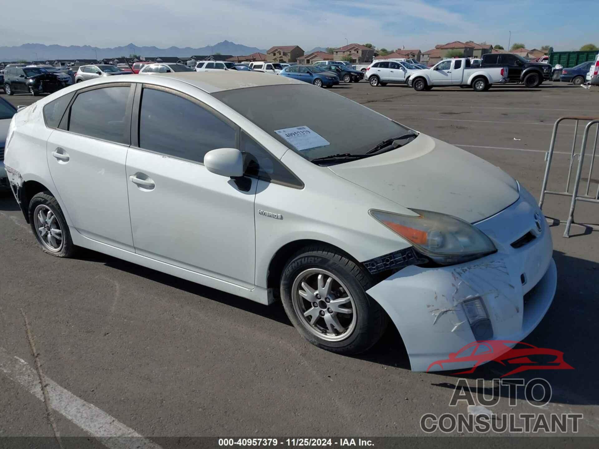 TOYOTA PRIUS 2010 - JTDKN3DU2A0117959