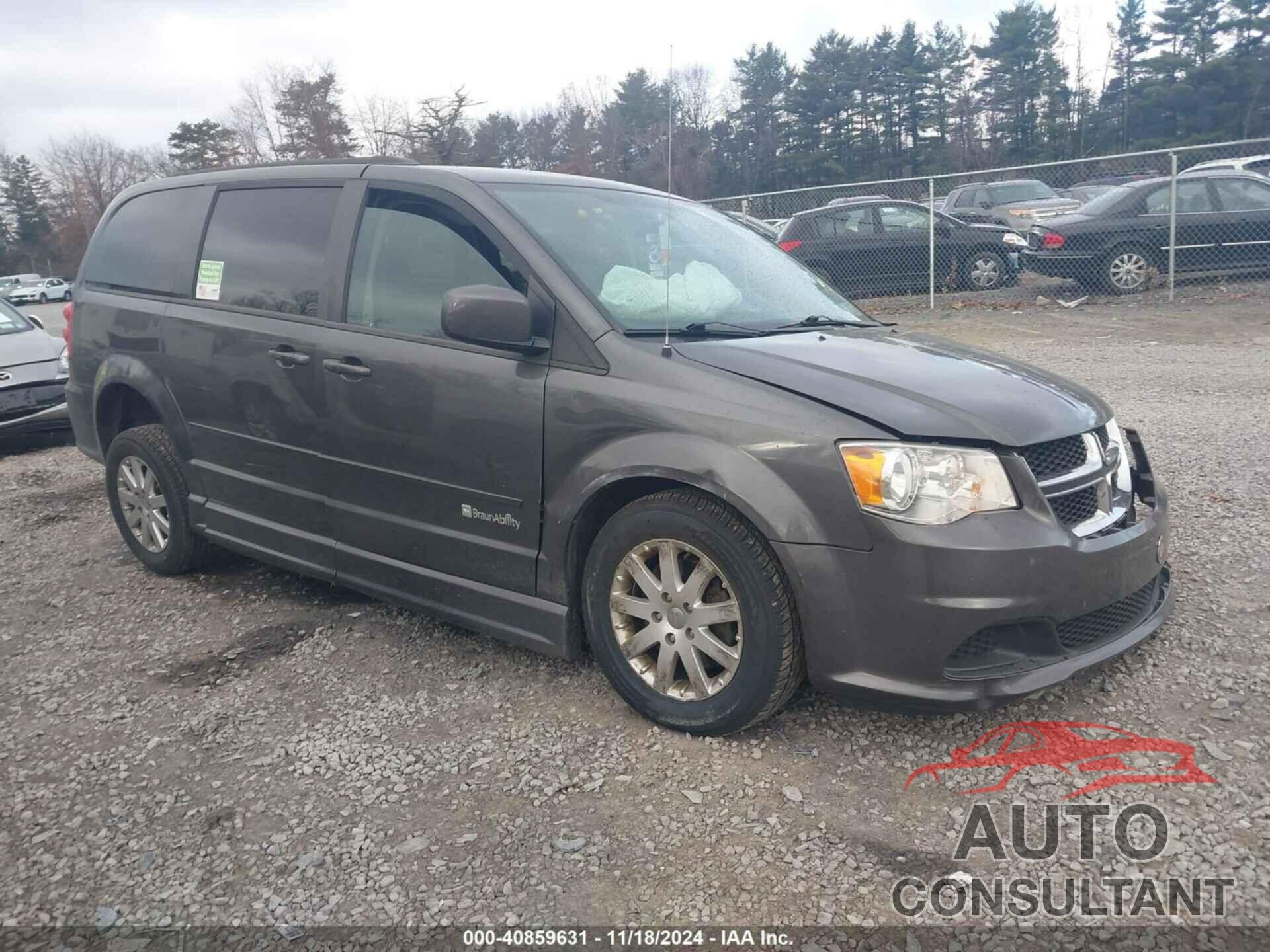 DODGE GRAND CARAVAN 2016 - 2C4RDGCG2GR273065