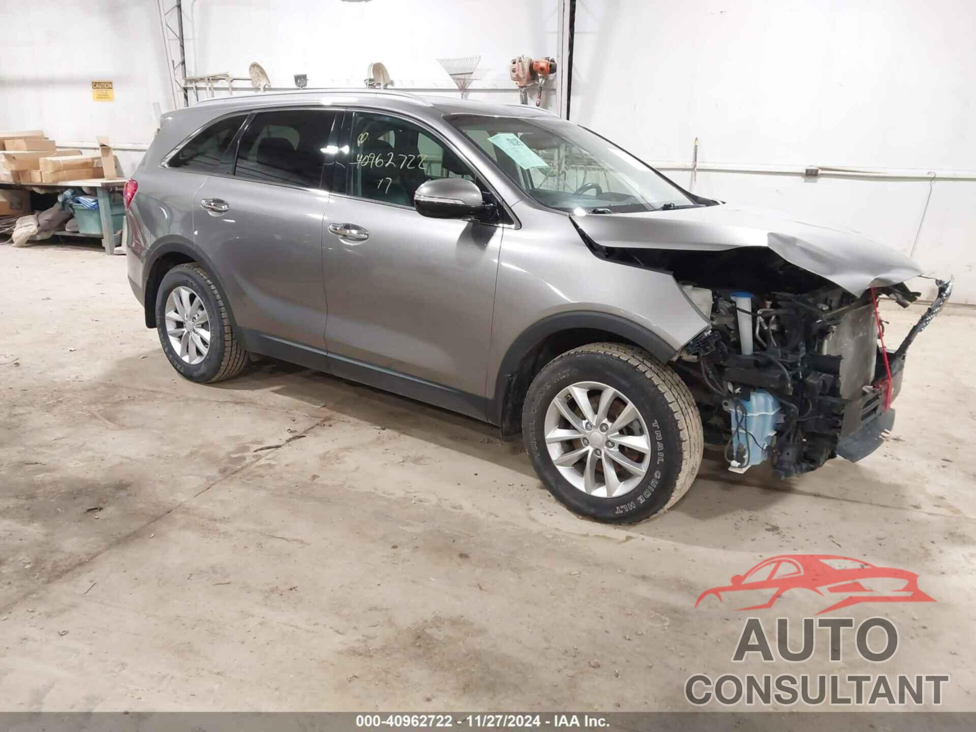 KIA SORENTO 2017 - 5XYPG4A34HG270414