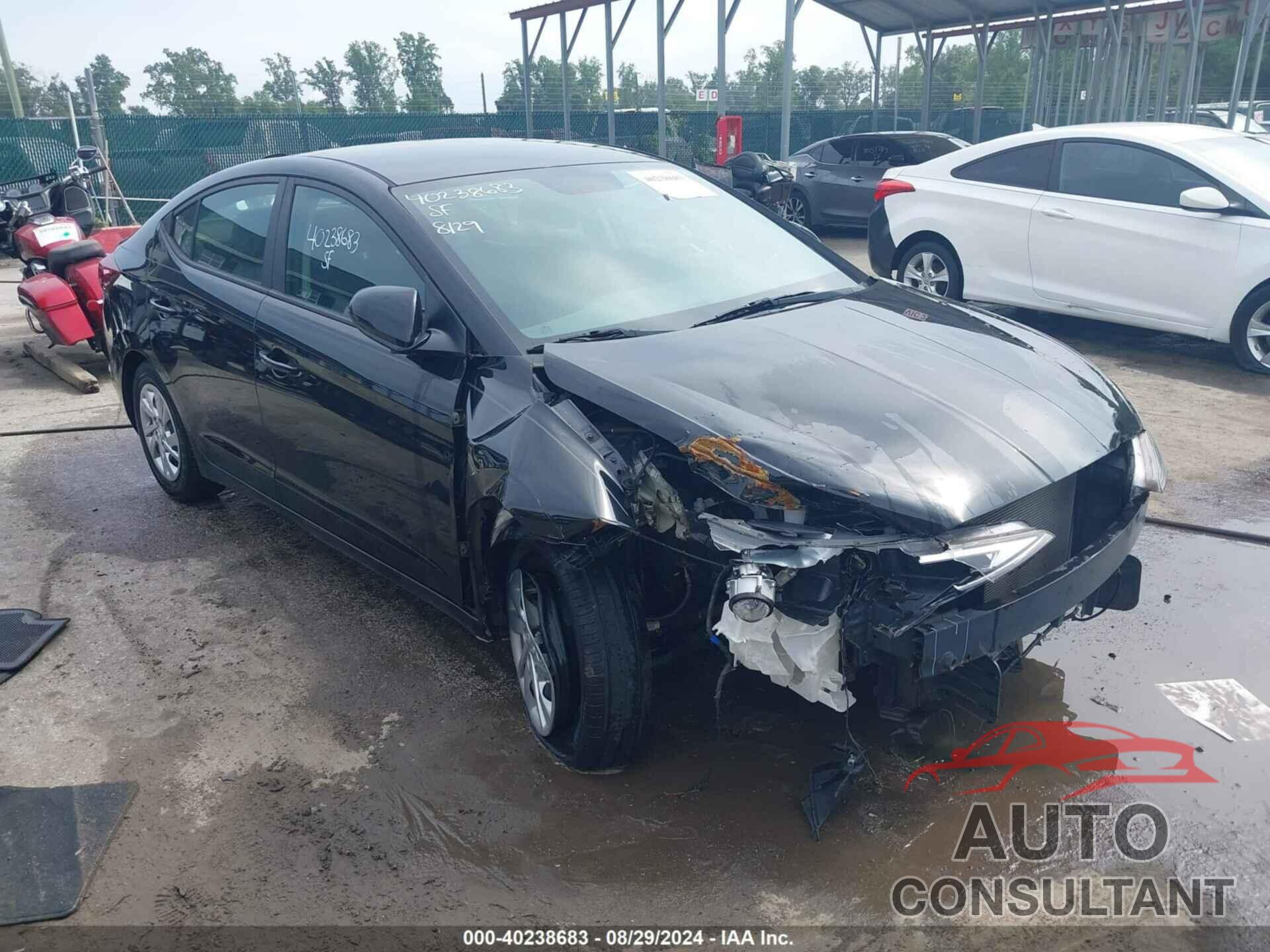 HYUNDAI ELANTRA 2019 - KMHD74LF4KU821324