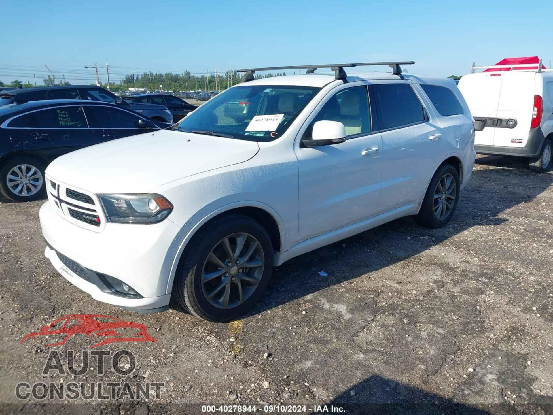 DODGE DURANGO 2017 - 1C4RDHDG7HC703042