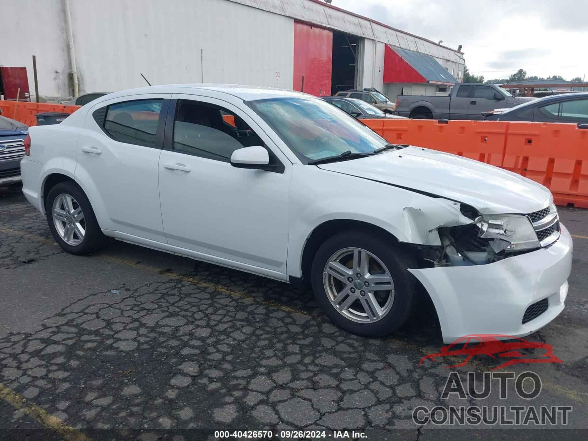 DODGE AVENGER 2011 - 1B3BD1FBXBN555914