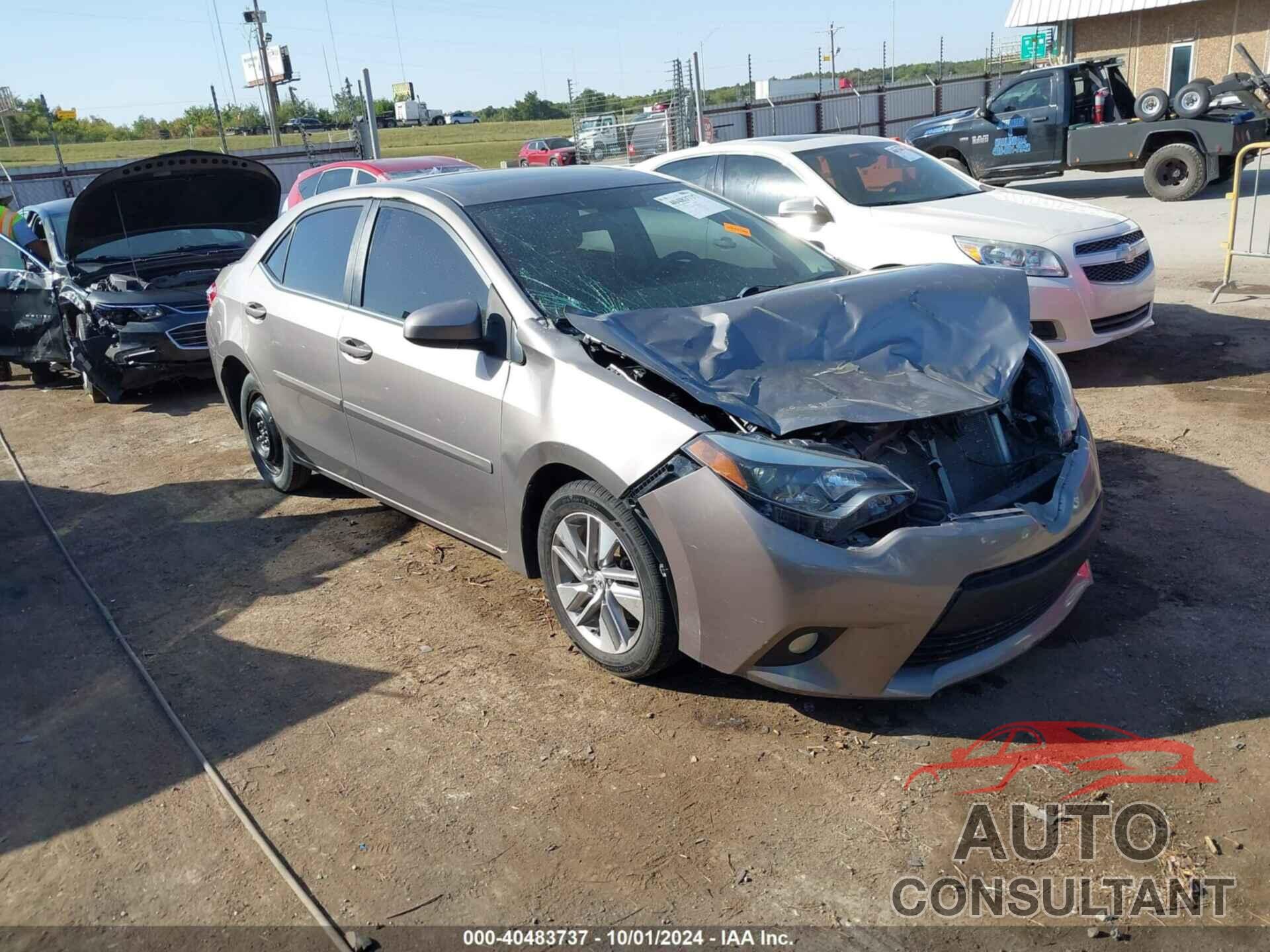 TOYOTA COROLLA 2014 - 5YFBPRHE2EP031921