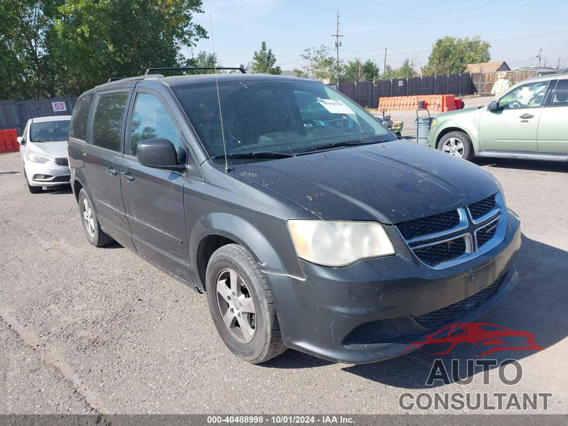 DODGE GRAND CARAVAN 2012 - 2C4RDGCG4CR319621