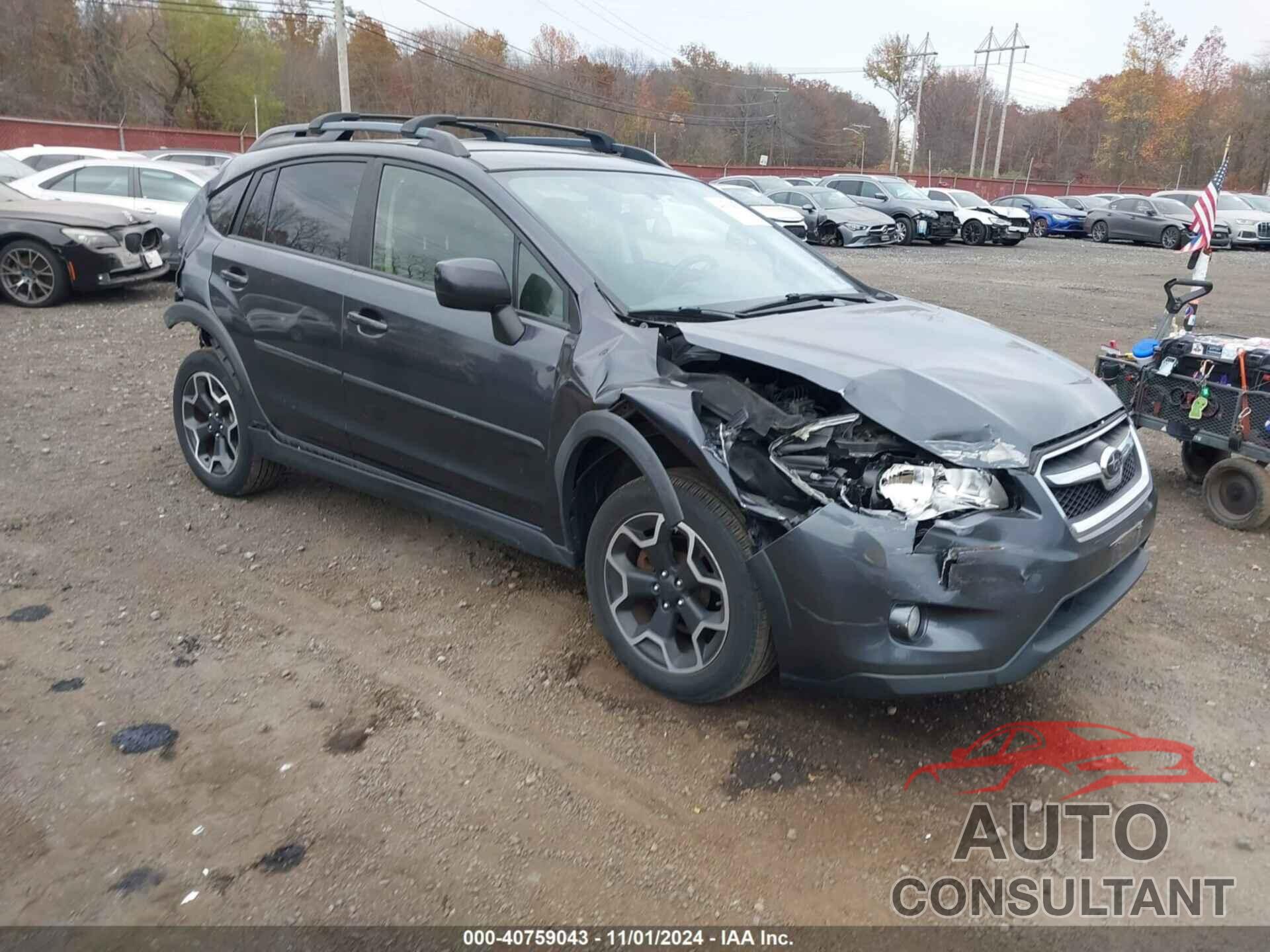 SUBARU XV CROSSTREK 2013 - JF2GPAGC9D2213427