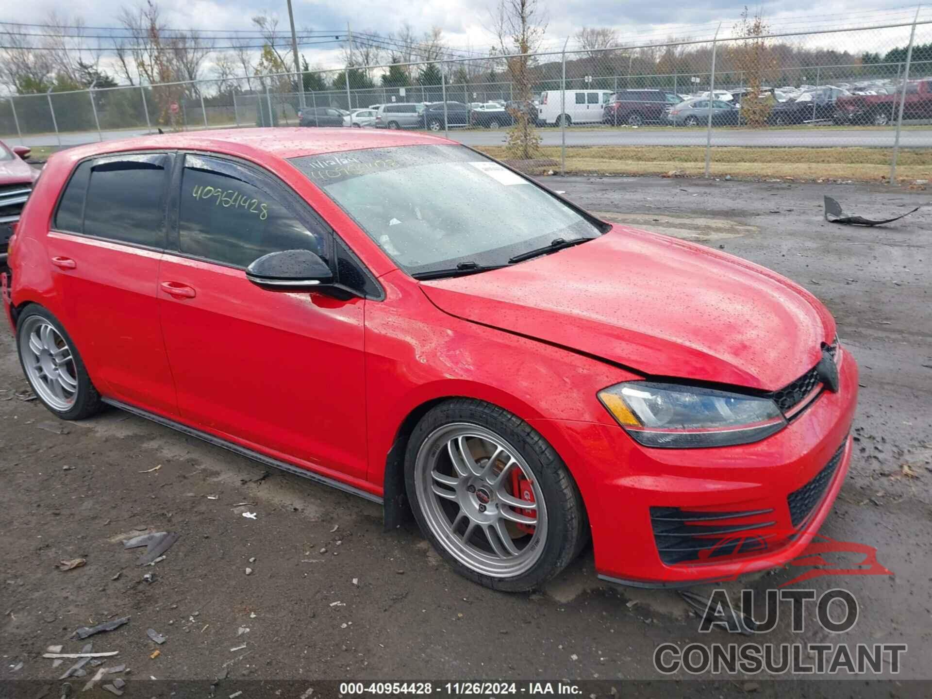 VOLKSWAGEN GOLF GTI 2017 - 3VW447AU0HM049303