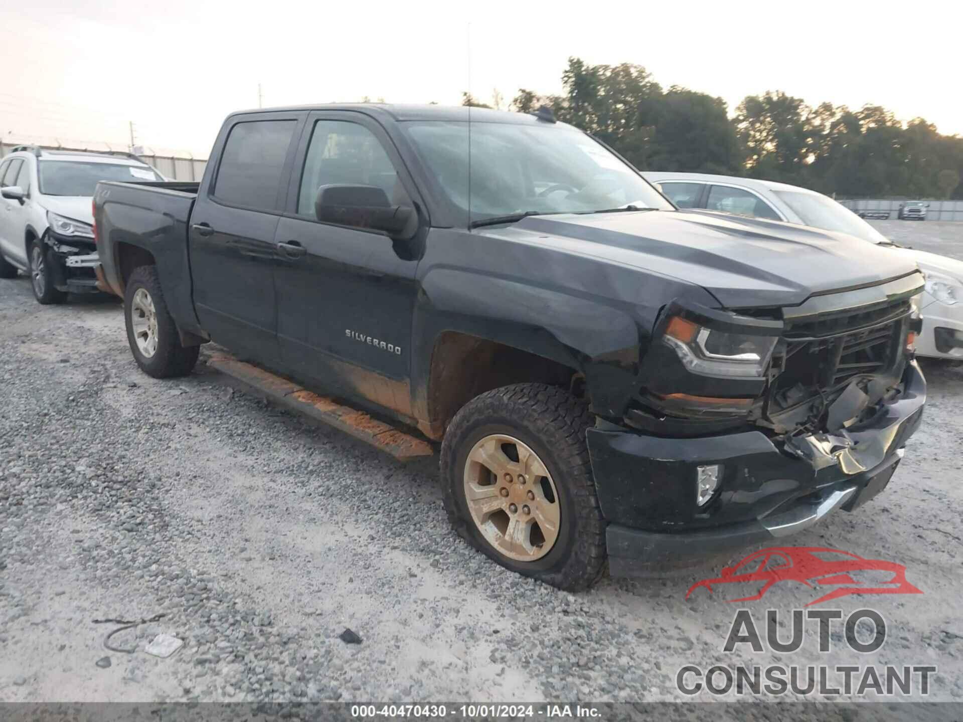 CHEVROLET SILVERADO 2018 - 3GCUKREC2JG105736