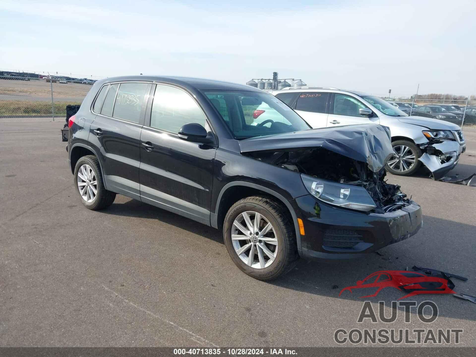 VOLKSWAGEN TIGUAN 2014 - WVGBV3AX9EW613239