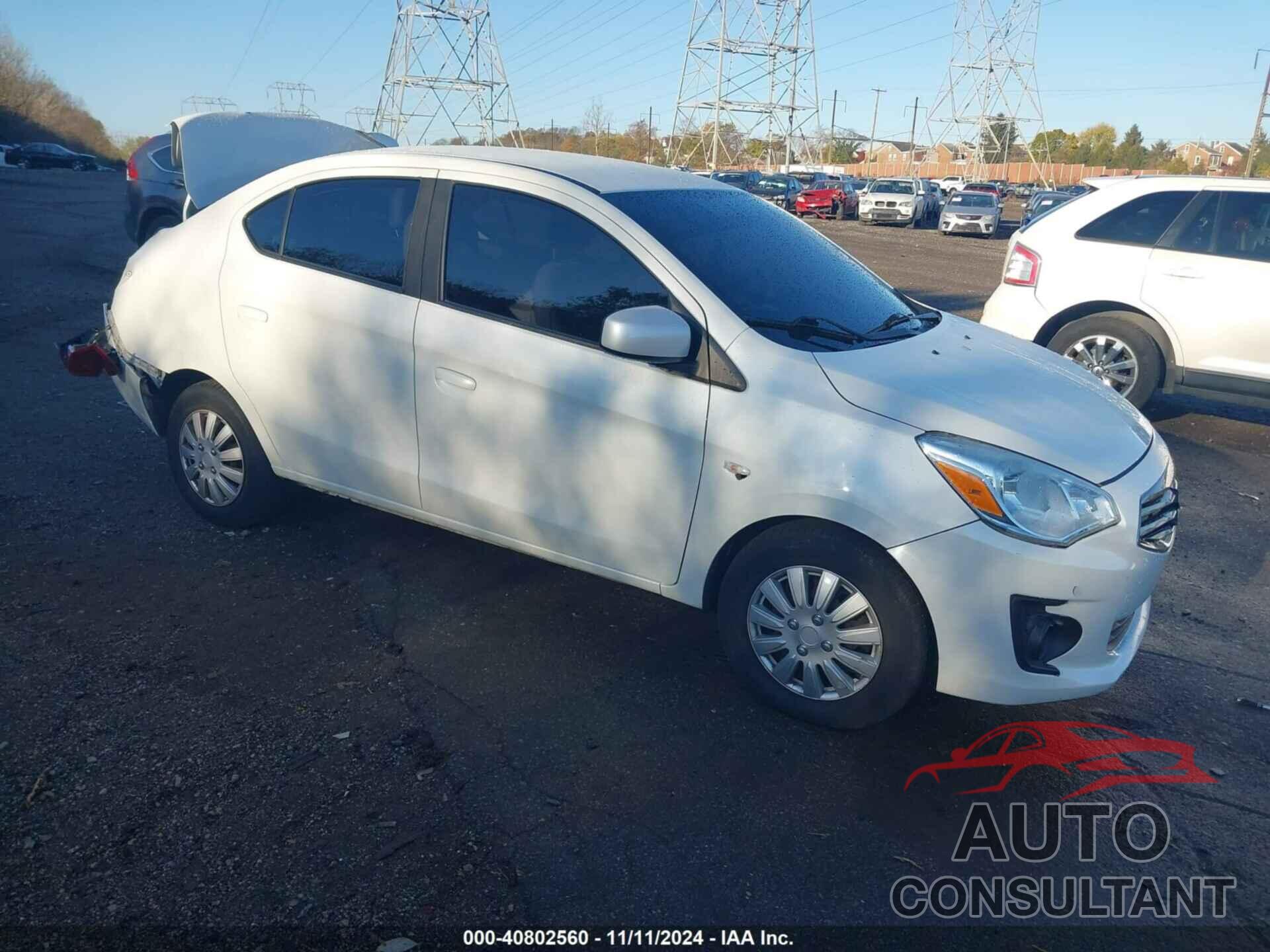MITSUBISHI MIRAGE G4 2017 - ML32F3FJ4HHF14669