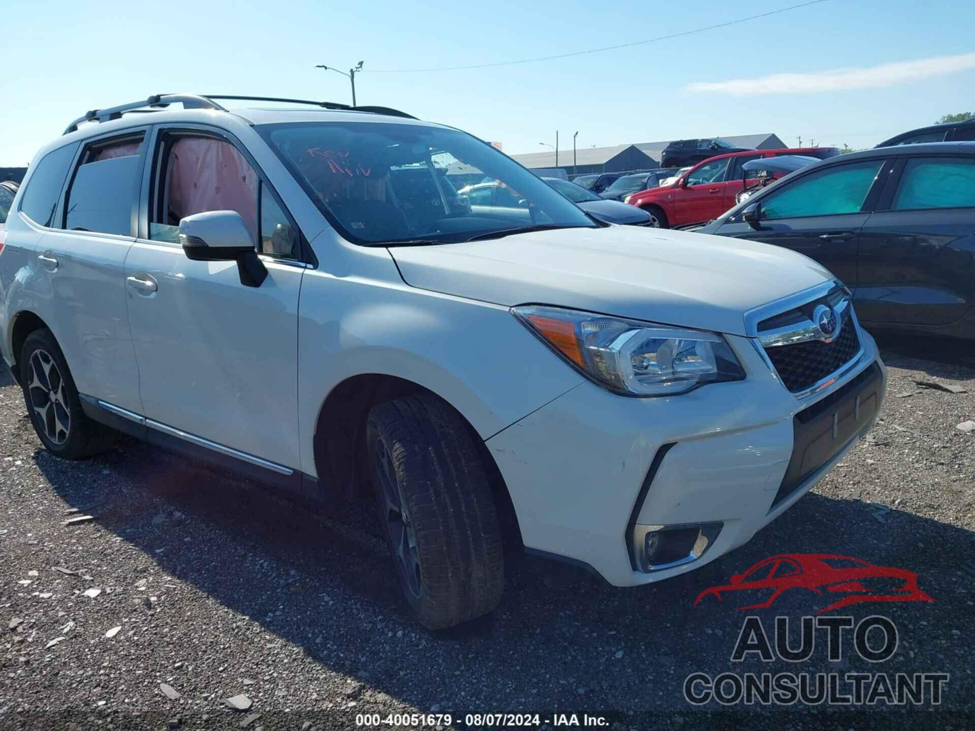 SUBARU FORESTER 2016 - JF2SJGXC8GH478730