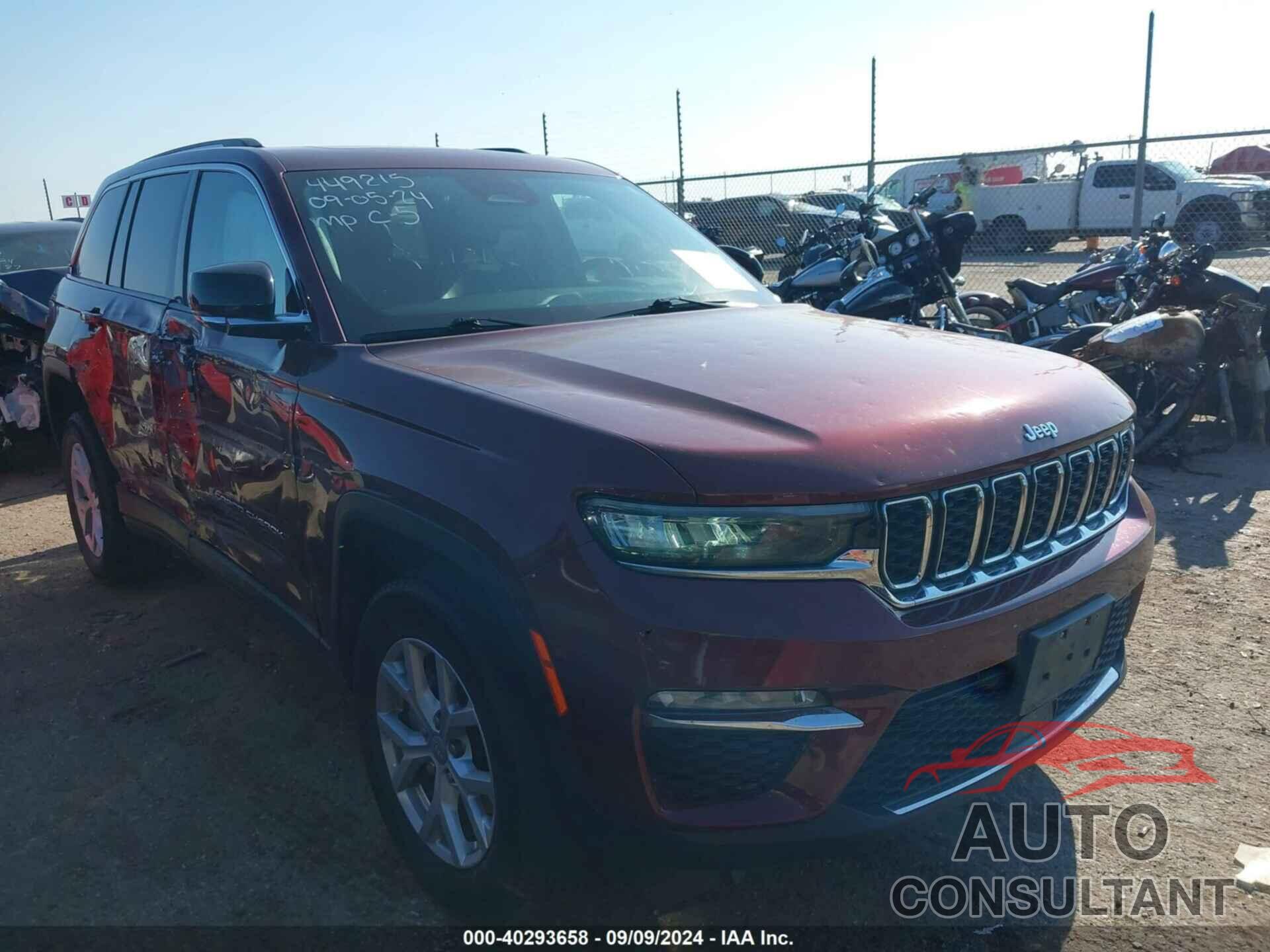 JEEP GRAND CHEROKEE 2022 - 1C4RJHBG8N8553498