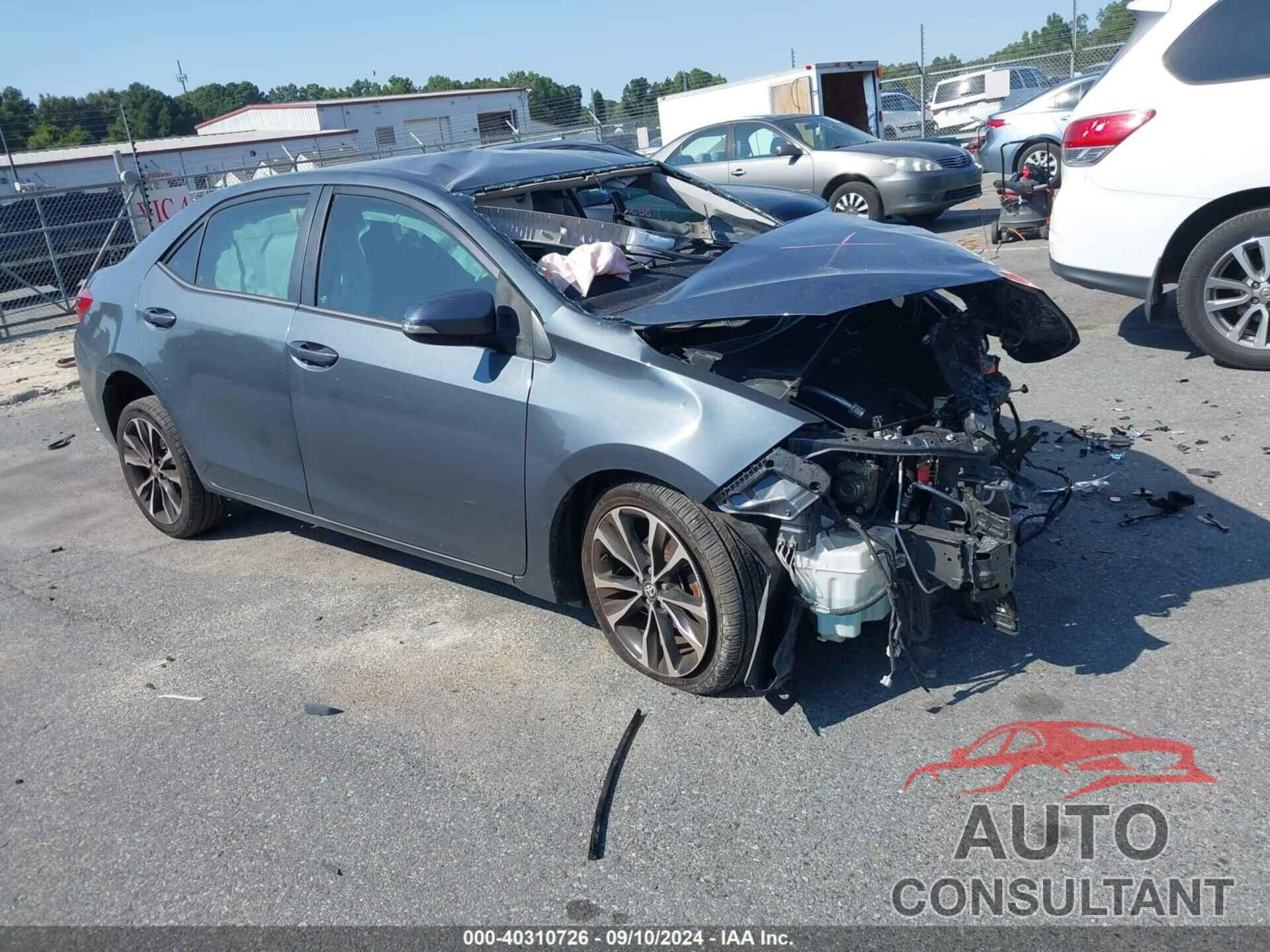 TOYOTA COROLLA 2018 - 2T1BURHE3JC978680