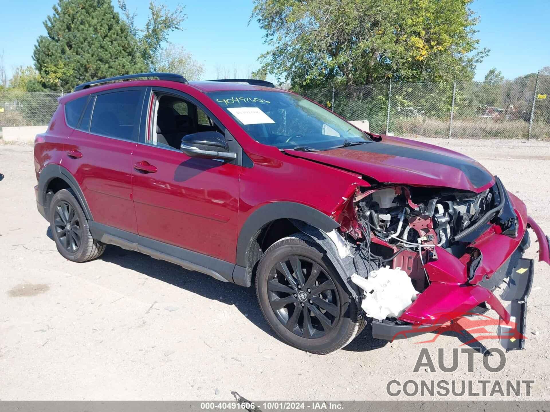 TOYOTA RAV4 2018 - 2T3RFREV2JW817417