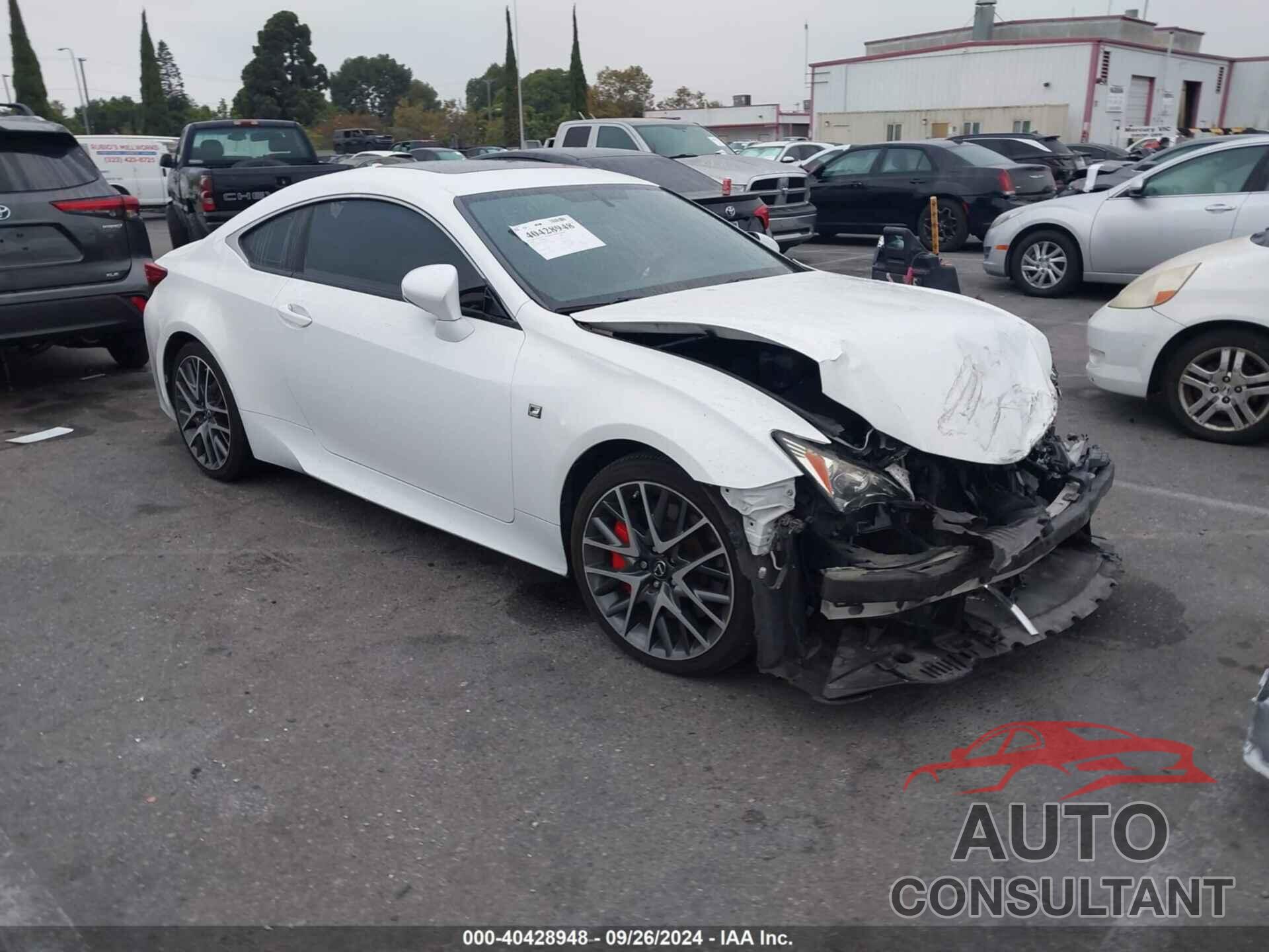 LEXUS RC 2016 - JTHHA5BC7G5003266