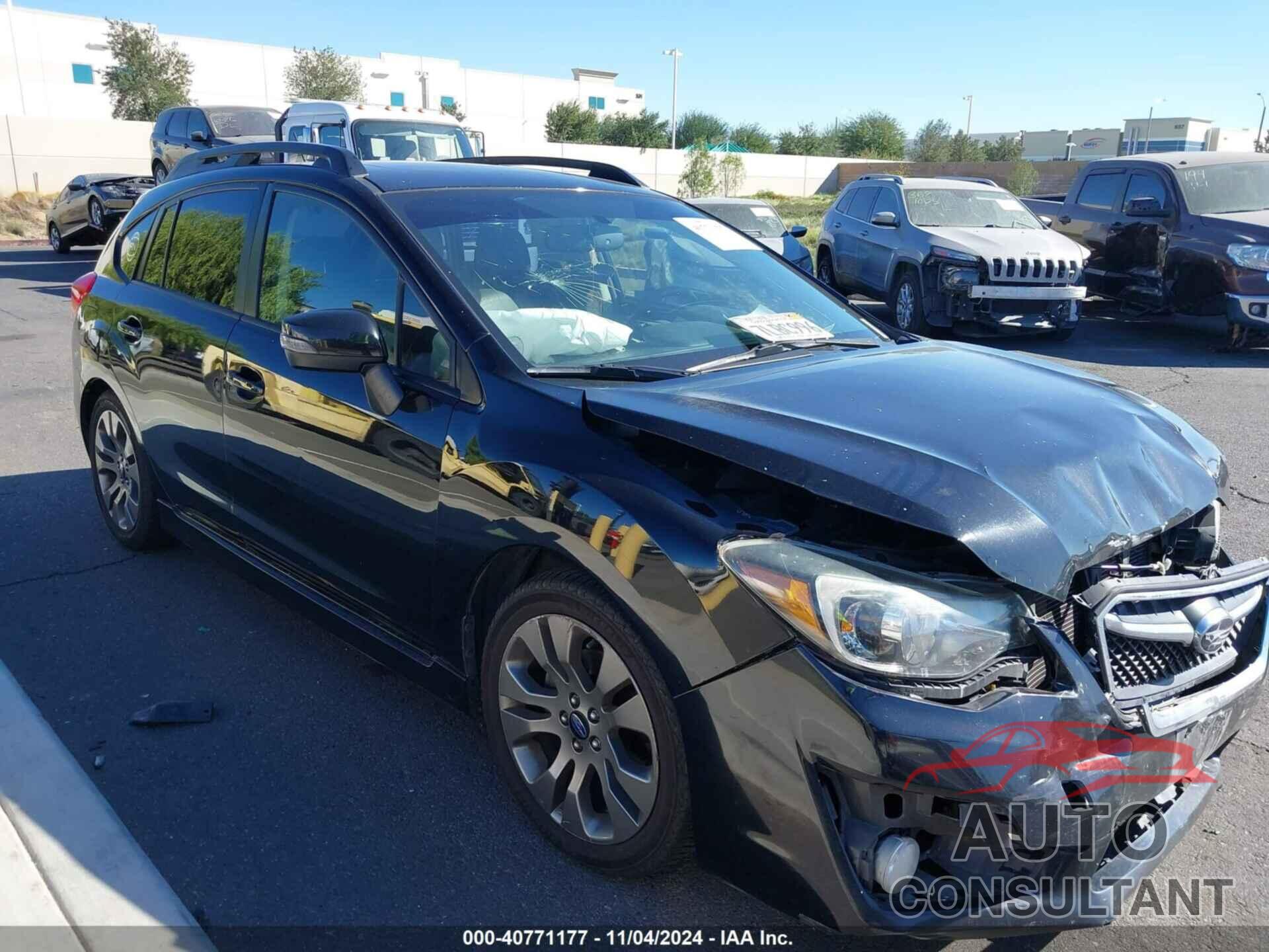 SUBARU IMPREZA 2015 - JF1GPAW63F8239845