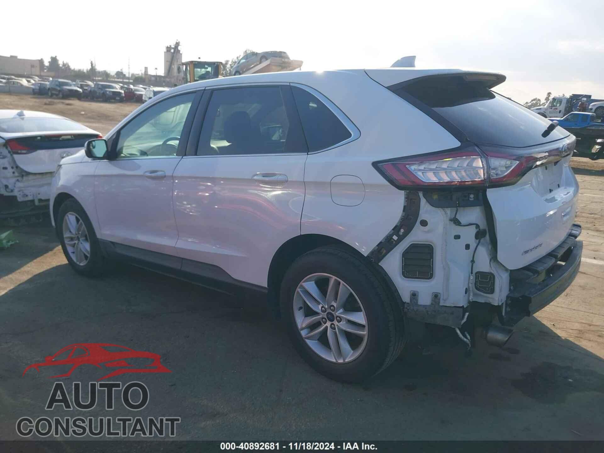 FORD EDGE 2015 - 2FMTK3J90FBB67631