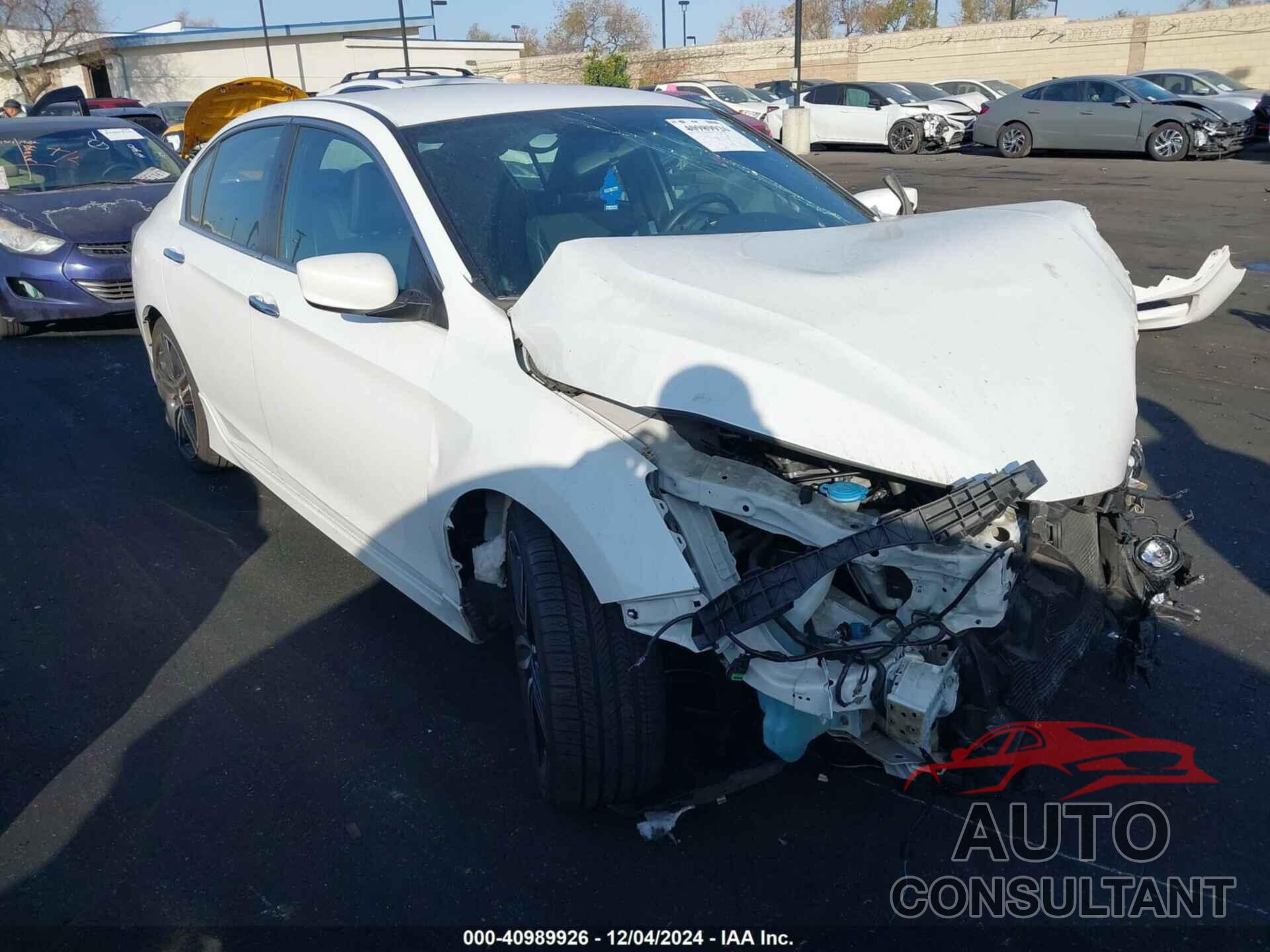 HONDA ACCORD 2016 - 1HGCR2F56GA218578