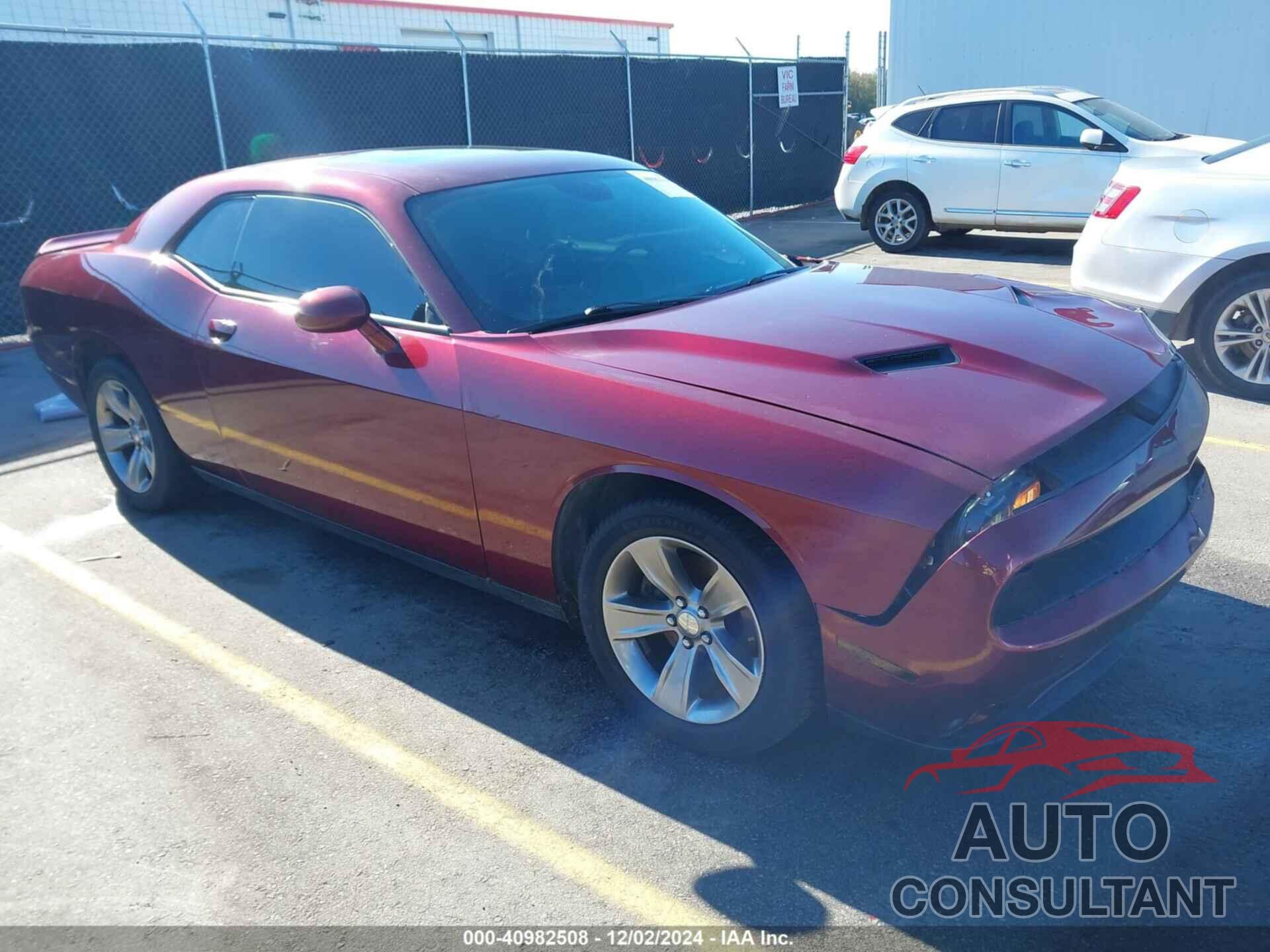 DODGE CHALLENGER 2019 - 2C3CDZAGXKH679568