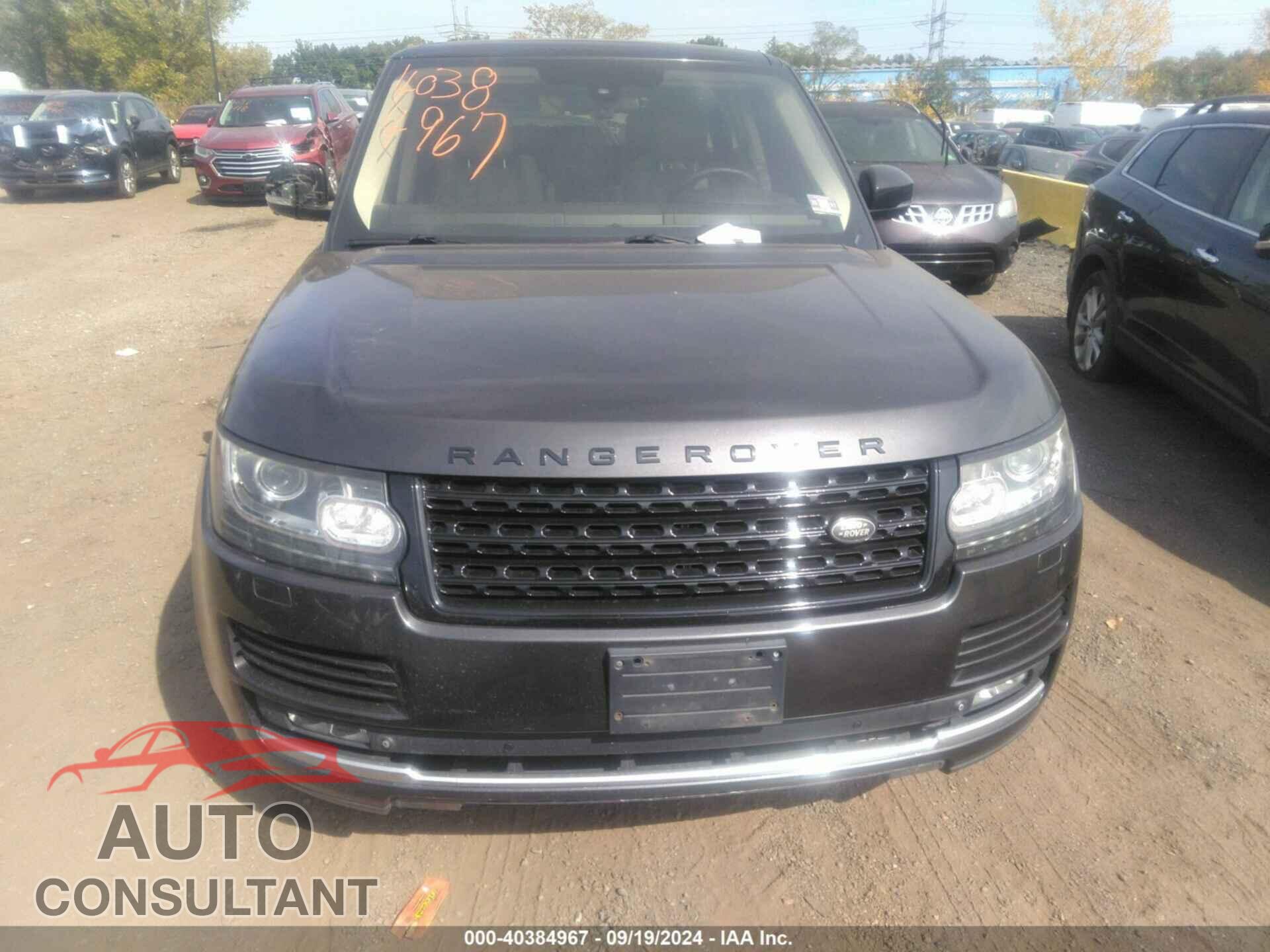 LAND ROVER RANGE ROVER 2014 - SALGS2EF9EA133688