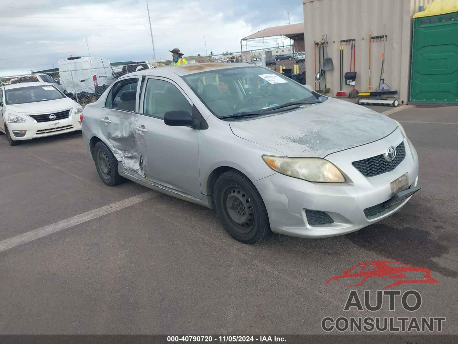 TOYOTA COROLLA 2010 - 1NXBU4EE9AZ288616