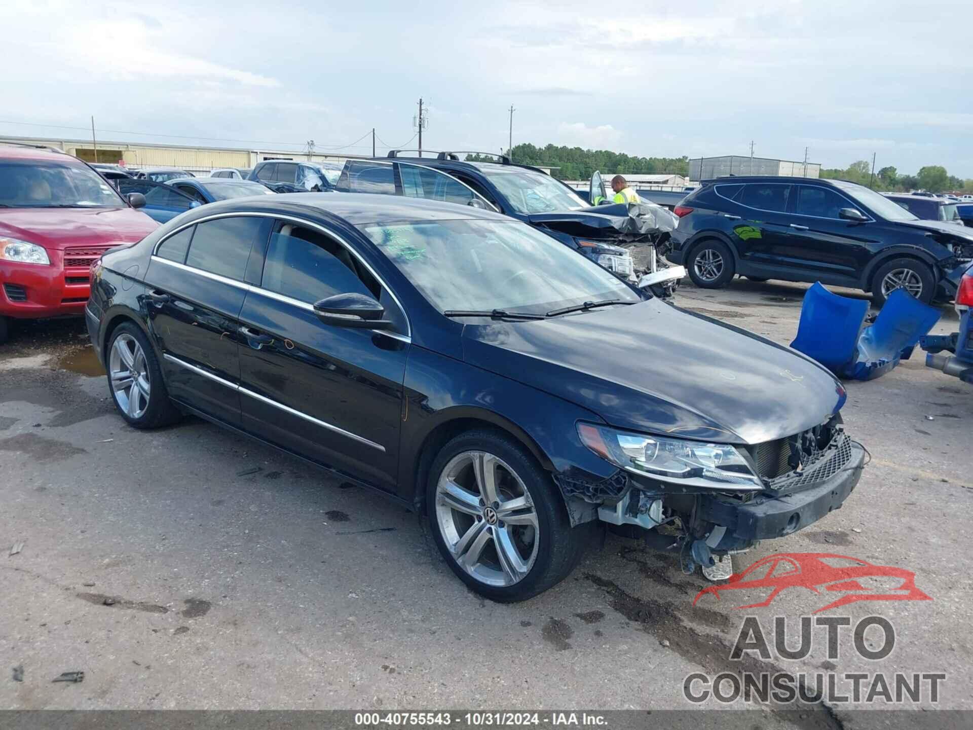 VOLKSWAGEN CC 2013 - WVWBN7AN7DE503465