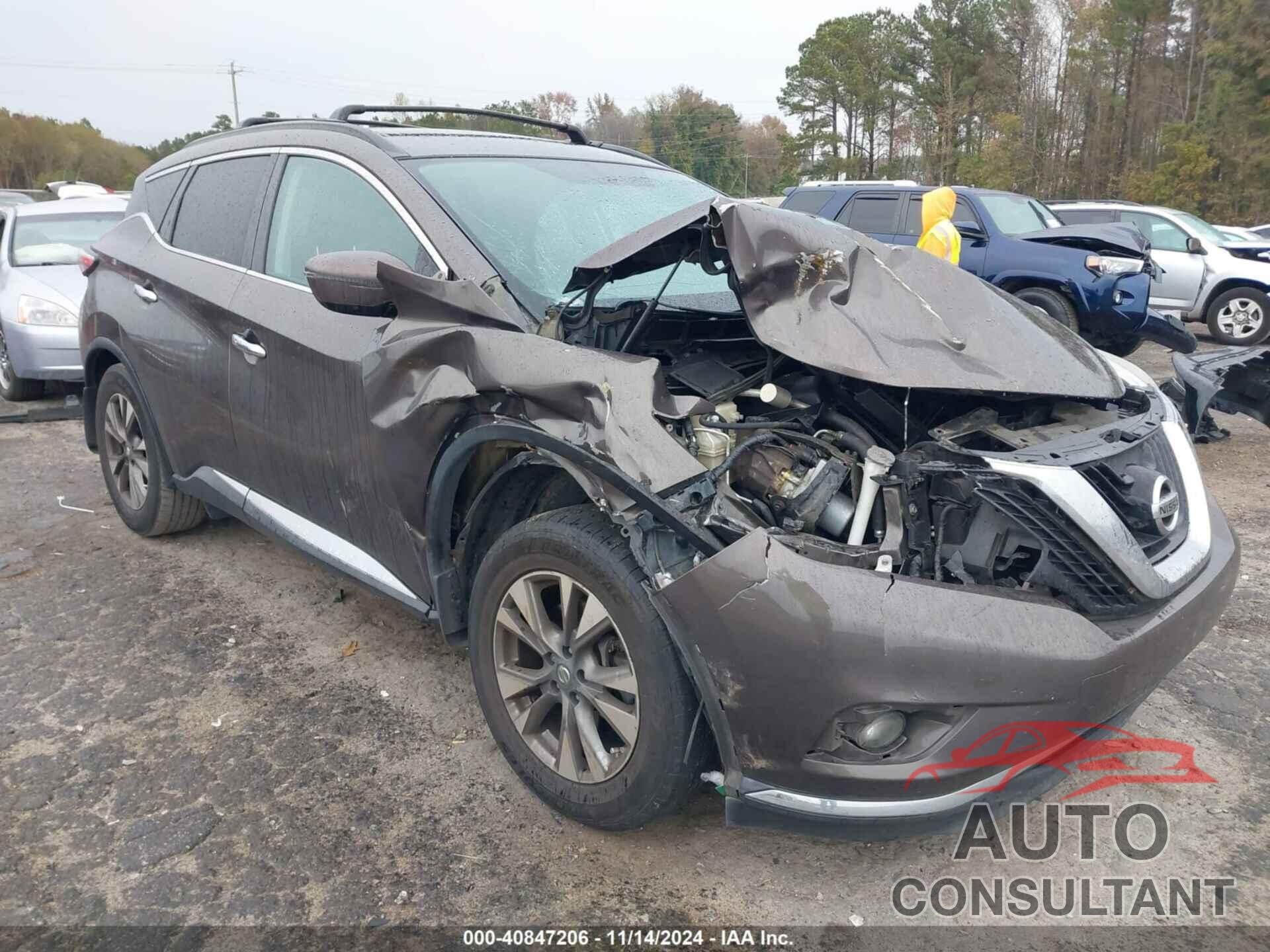 NISSAN MURANO 2016 - 5N1AZ2MG1GN119407