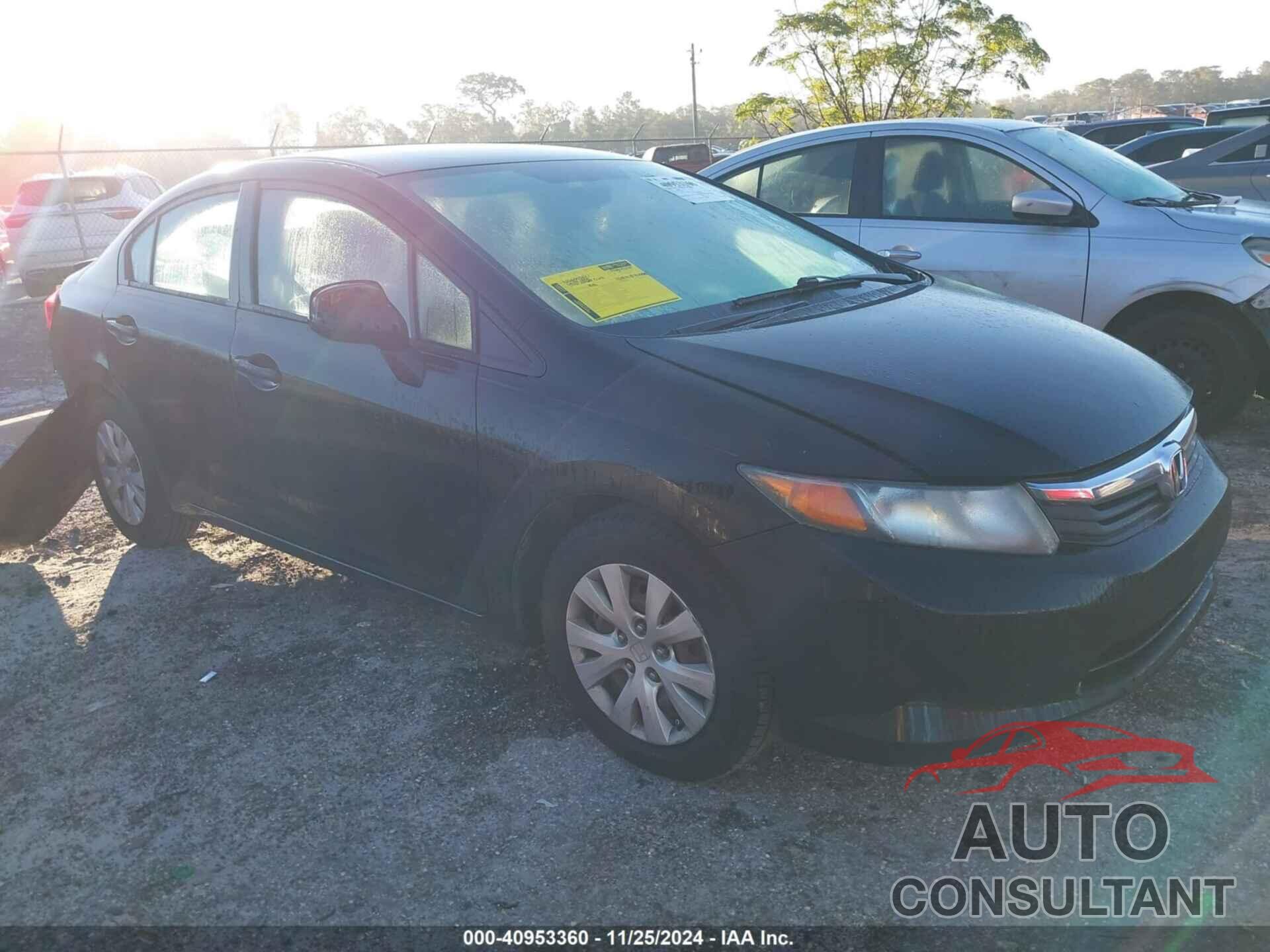 HONDA CIVIC 2012 - 2HGFB2F57CH308979