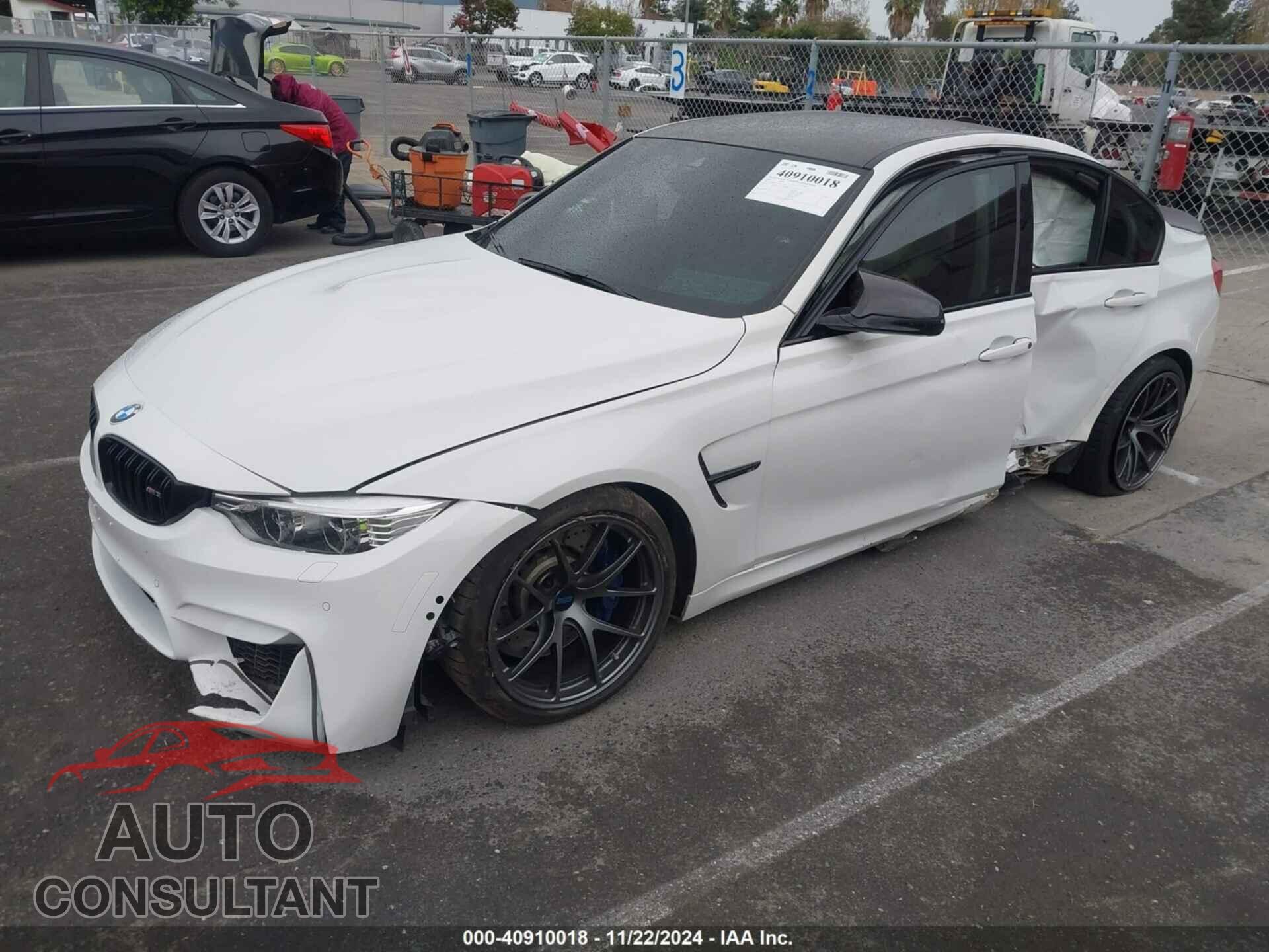 BMW M3 2017 - WBS8M9C55H5G42338