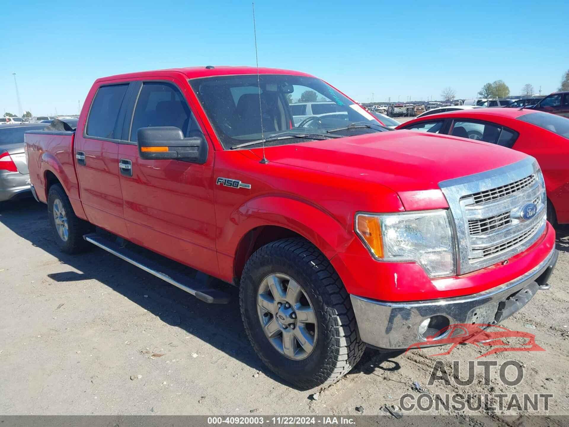 FORD F-150 2013 - 1FTFW1EF3DKF91124