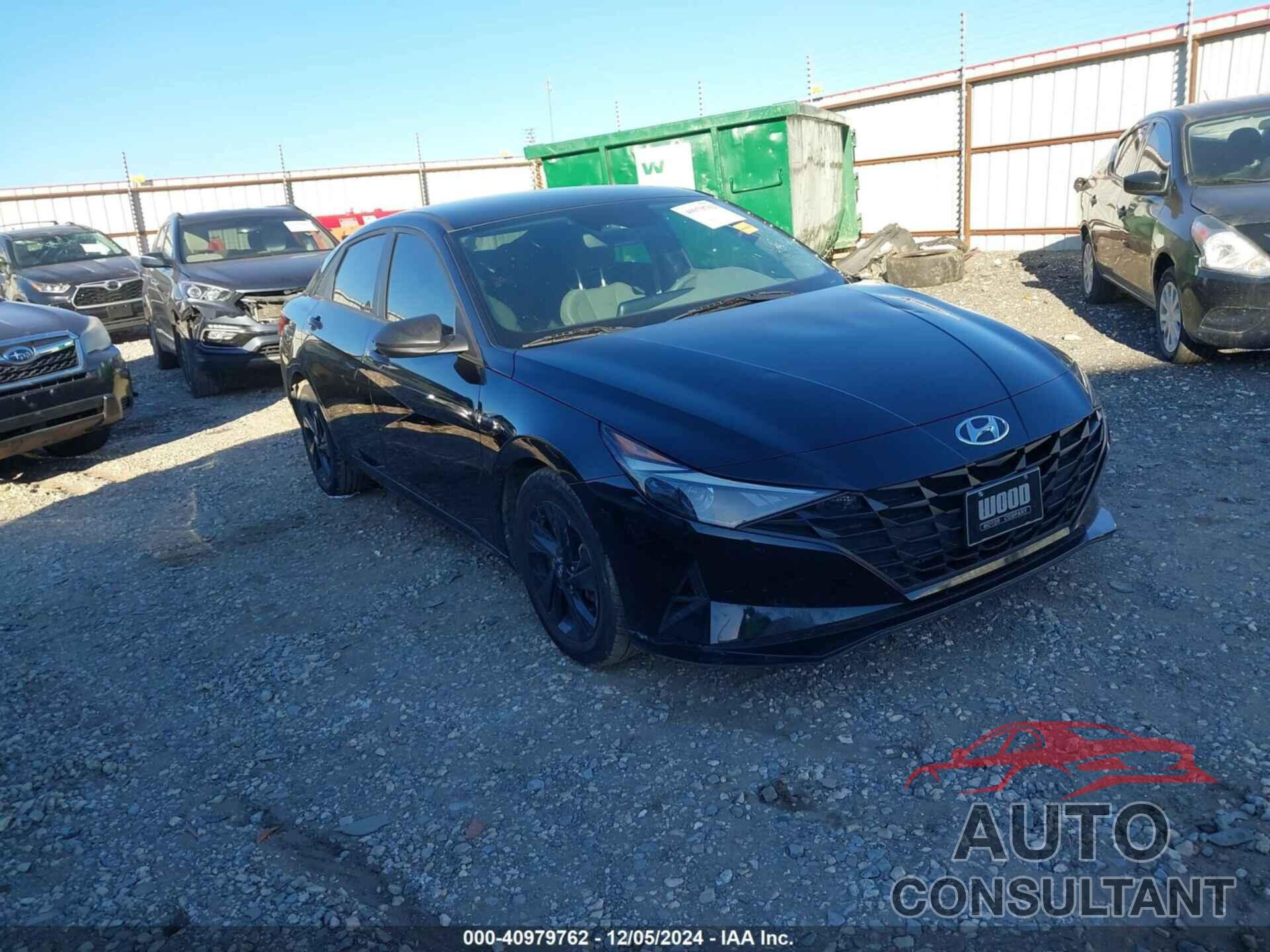 HYUNDAI ELANTRA 2021 - KMHLM4AGXMU154486