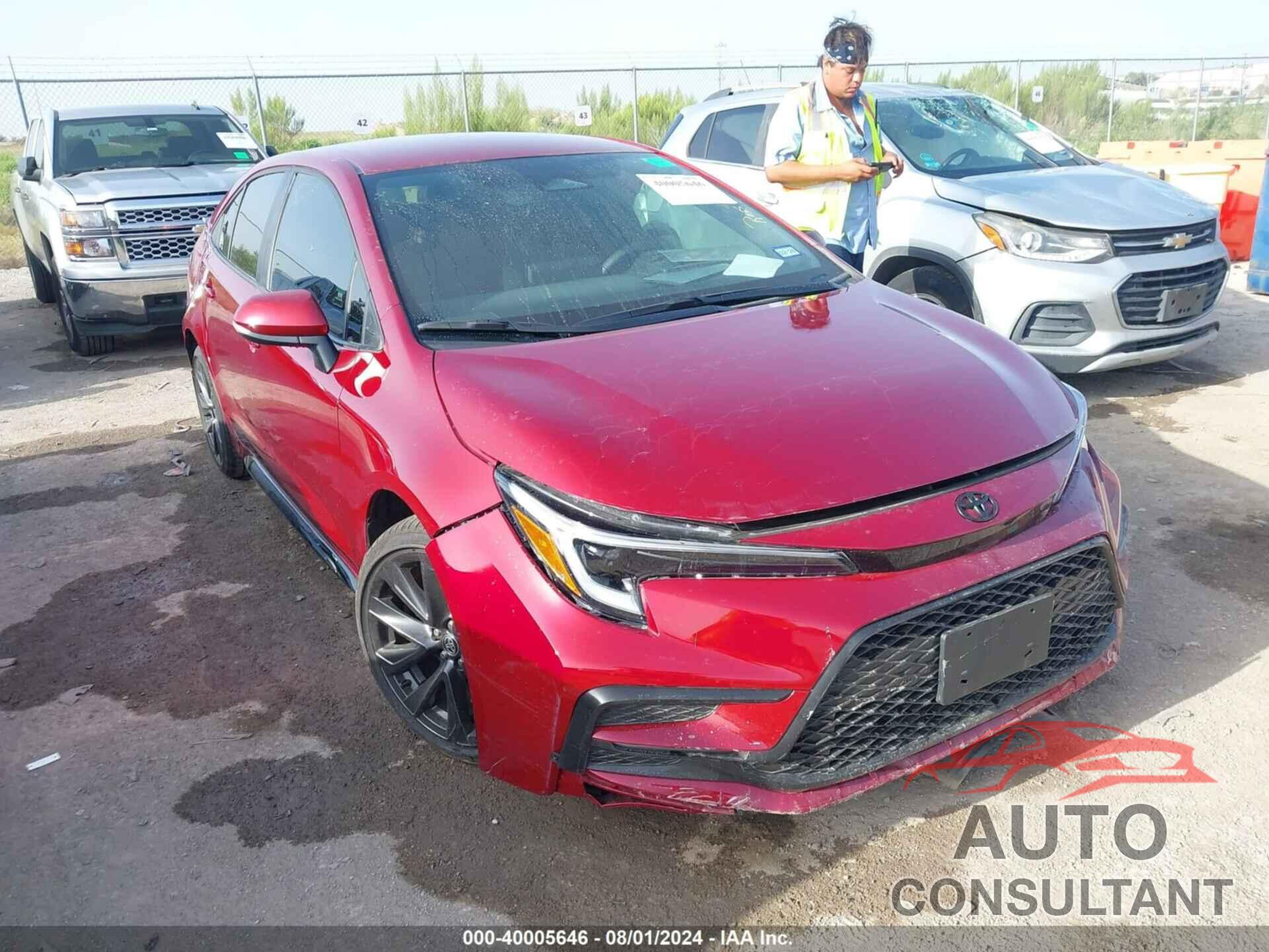 TOYOTA COROLLA 2024 - 5YFS4MCE9RP179198