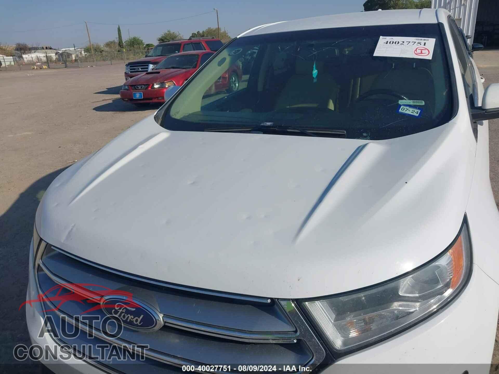 FORD EDGE 2017 - 2FMPK4J91HBB44370