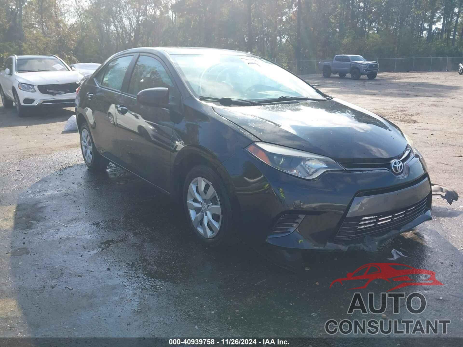 TOYOTA COROLLA 2016 - 5YFBURHE5GP483390