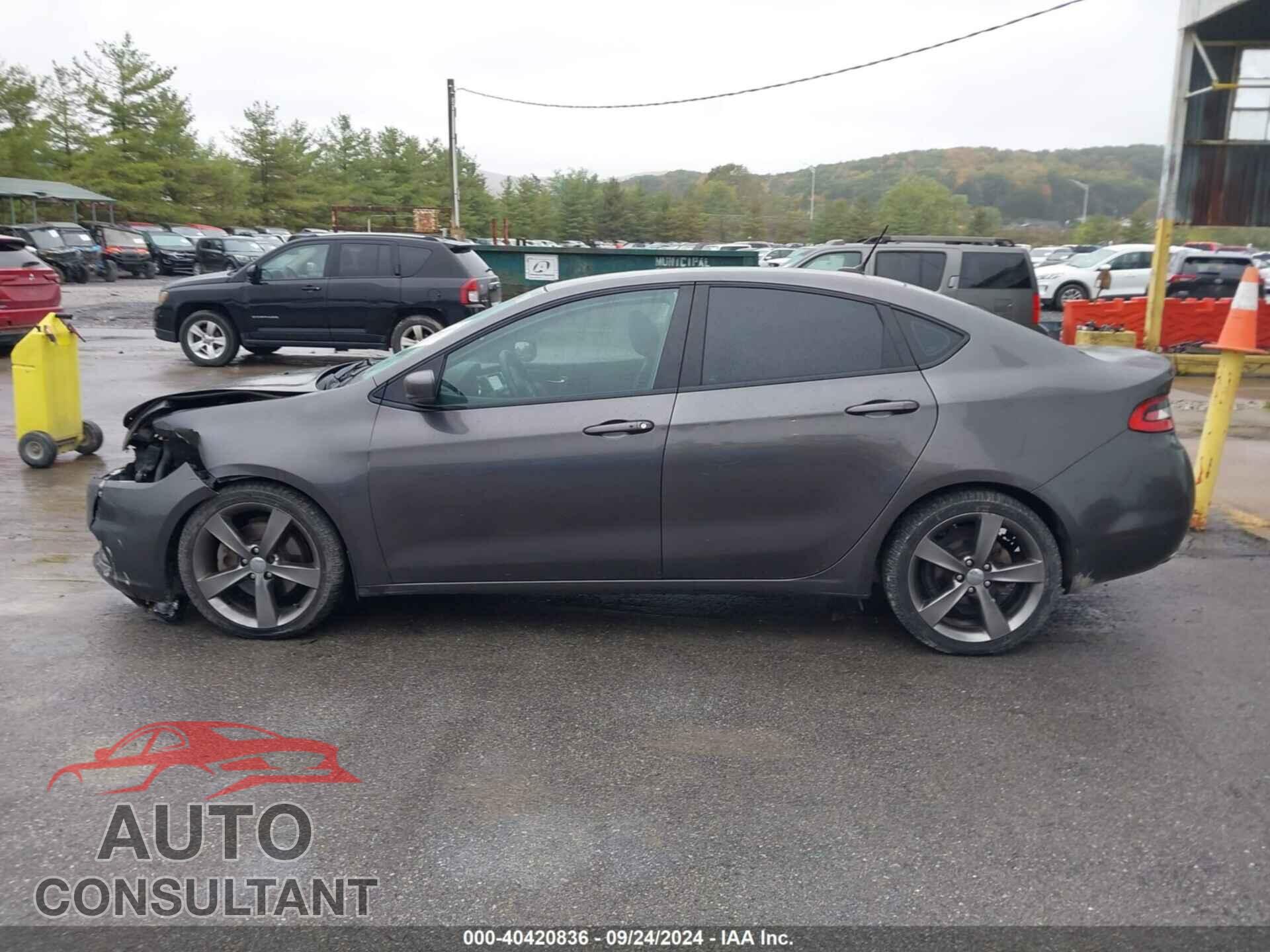 DODGE DART 2015 - 1C3CDFEB5FD146592