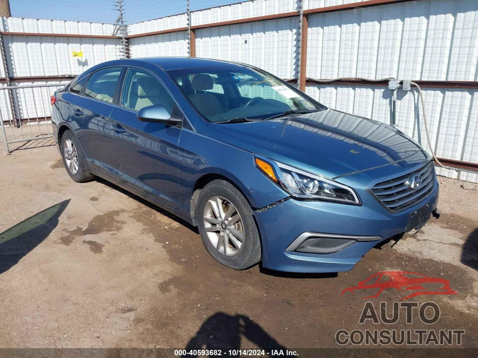 HYUNDAI SONATA 2017 - 5NPE24AF3HH493133