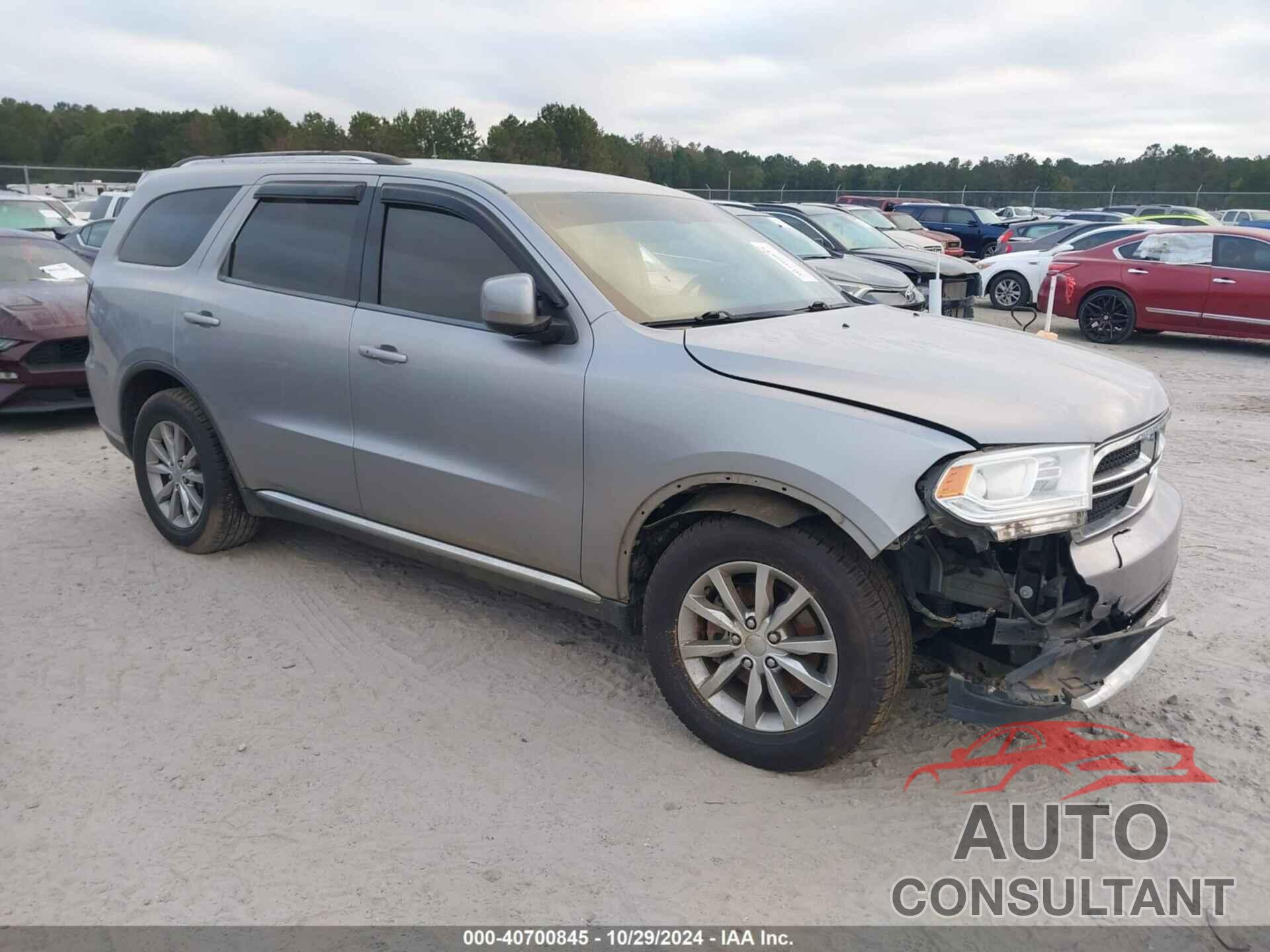 DODGE DURANGO 2017 - 1C4RDHAG5HC609665