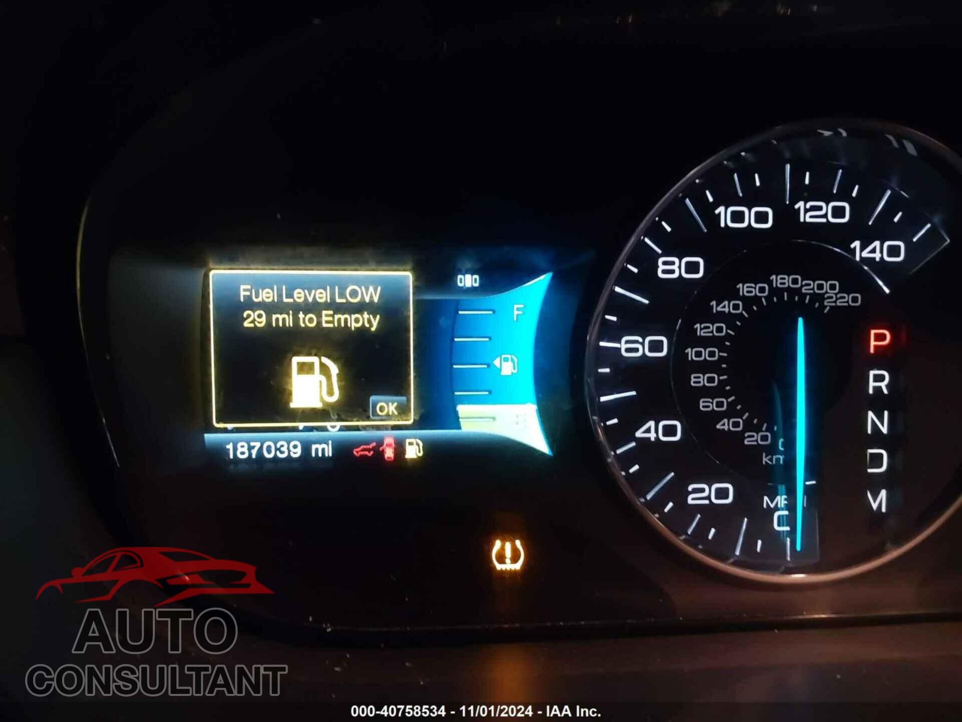 FORD EDGE 2012 - 2FMDK3KC0CBA23636