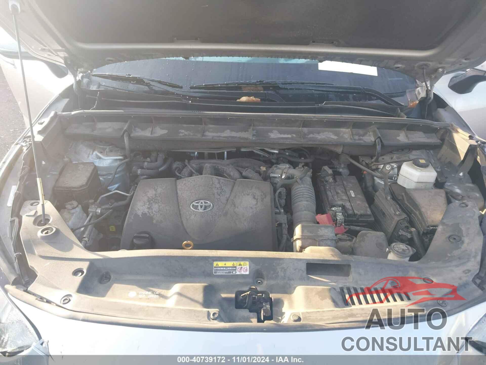 TOYOTA HIGHLANDER 2020 - 5TDGZRBH2LS017377