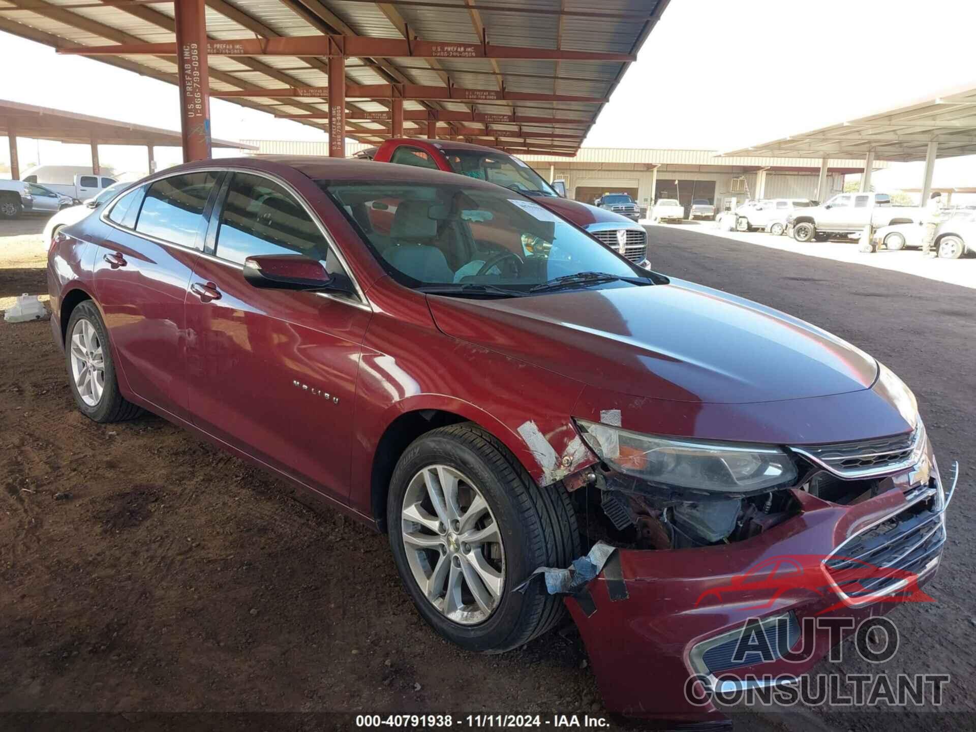 CHEVROLET MALIBU 2016 - 1G1ZE5ST5GF265705