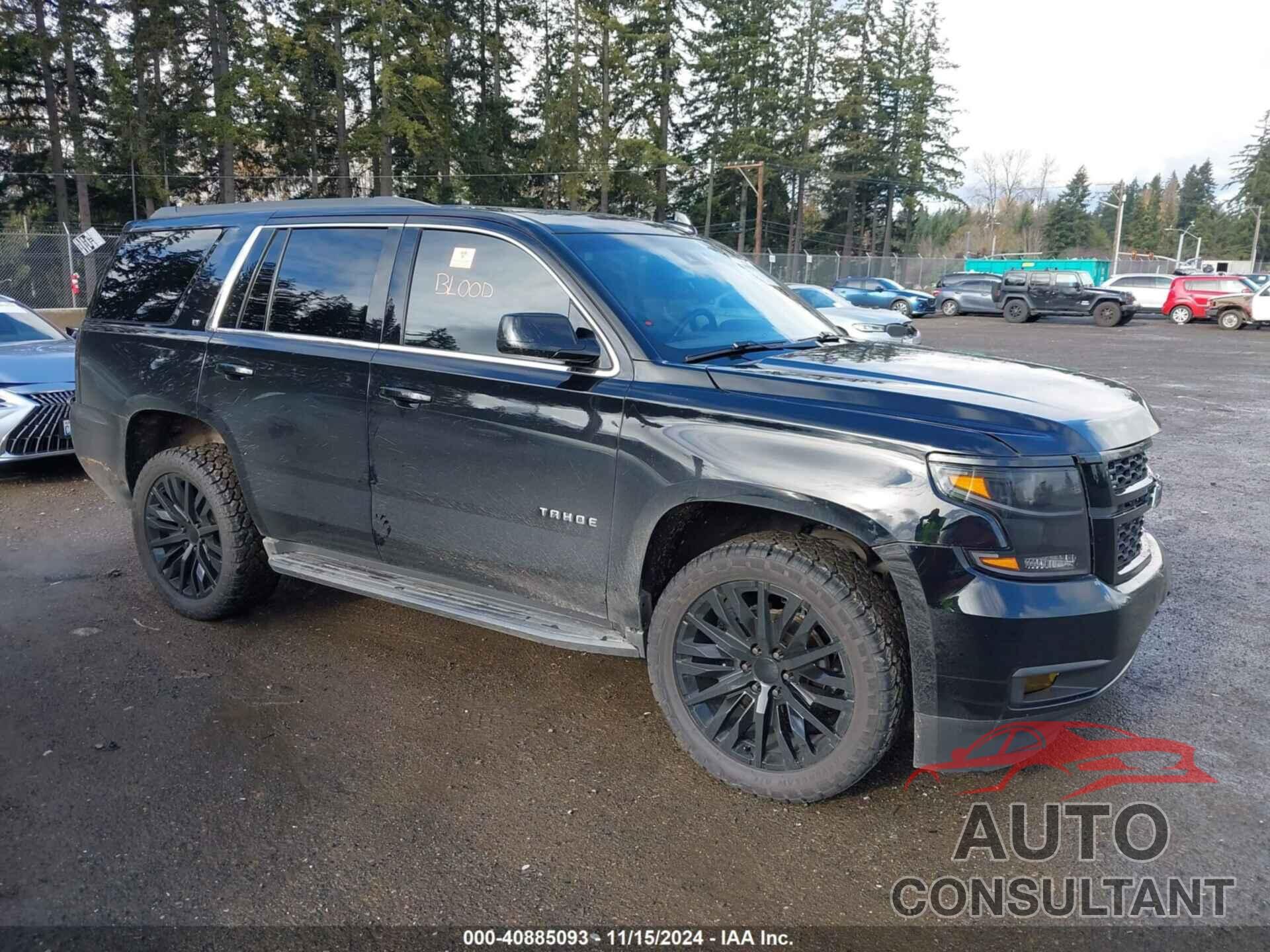 CHEVROLET TAHOE 2017 - 1GNSKBKC3HR298399