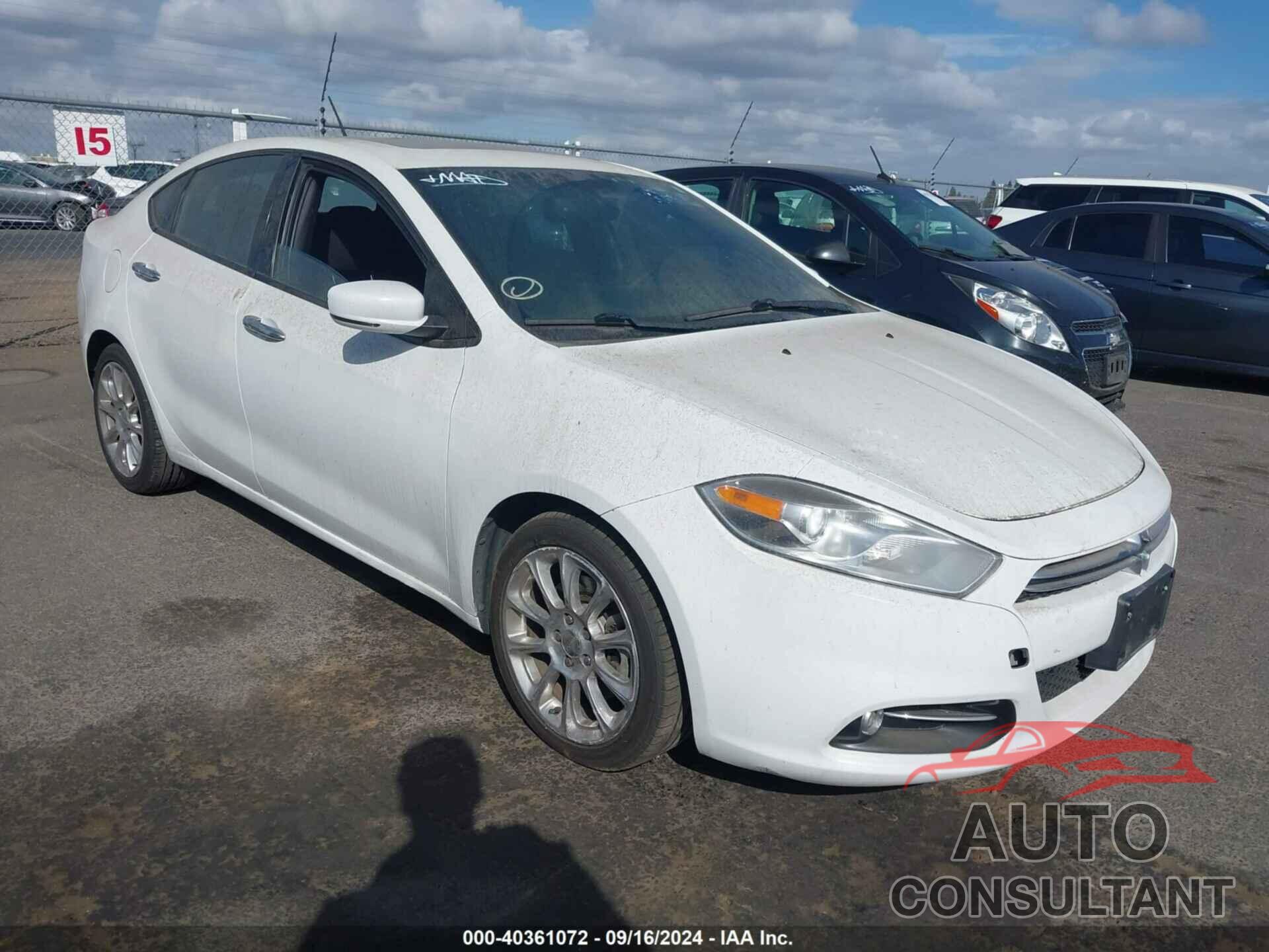 DODGE DART 2013 - 1C3CDFCH5DD153966