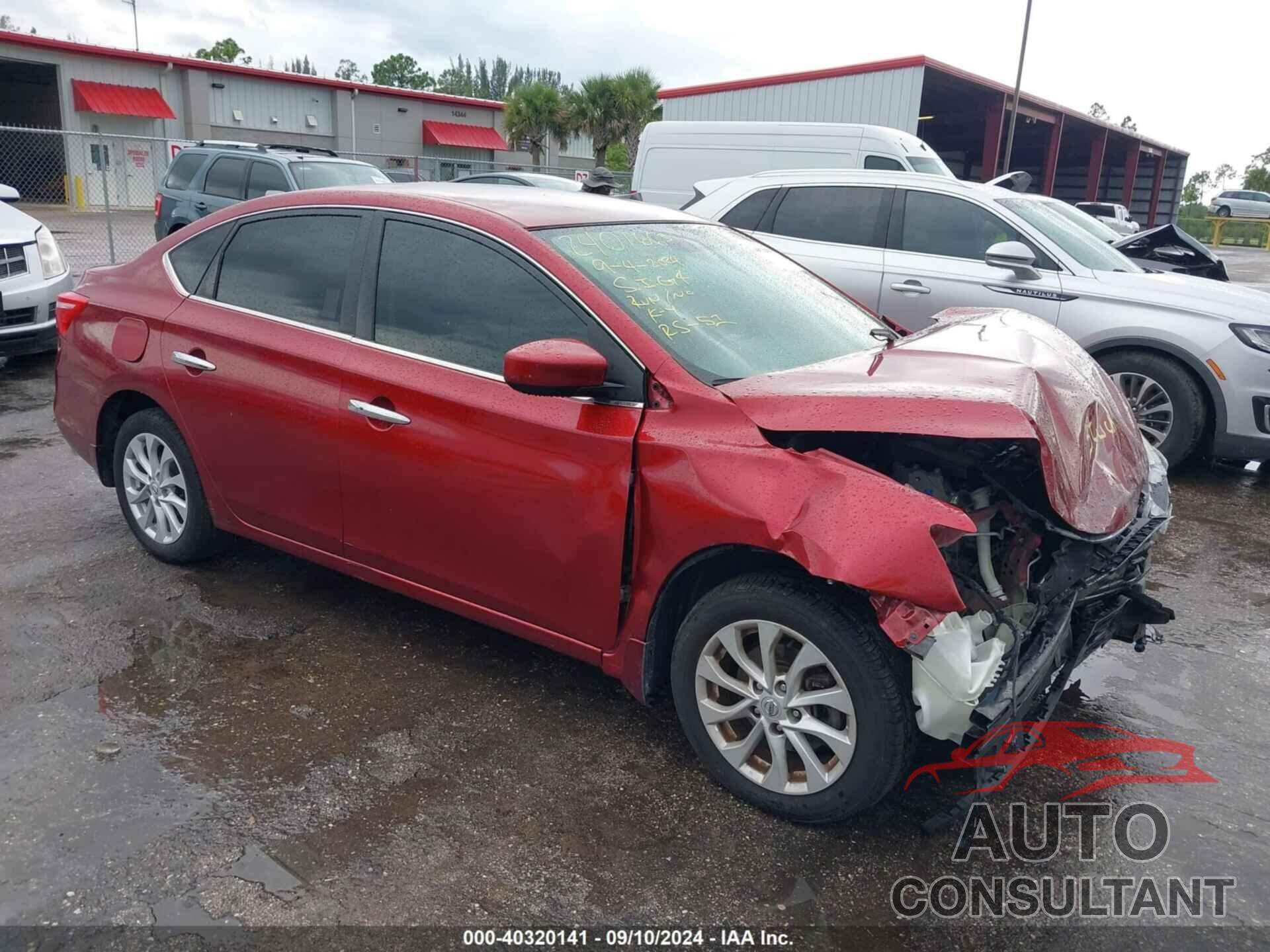 NISSAN SENTRA 2019 - 3N1AB7AP4KY257354